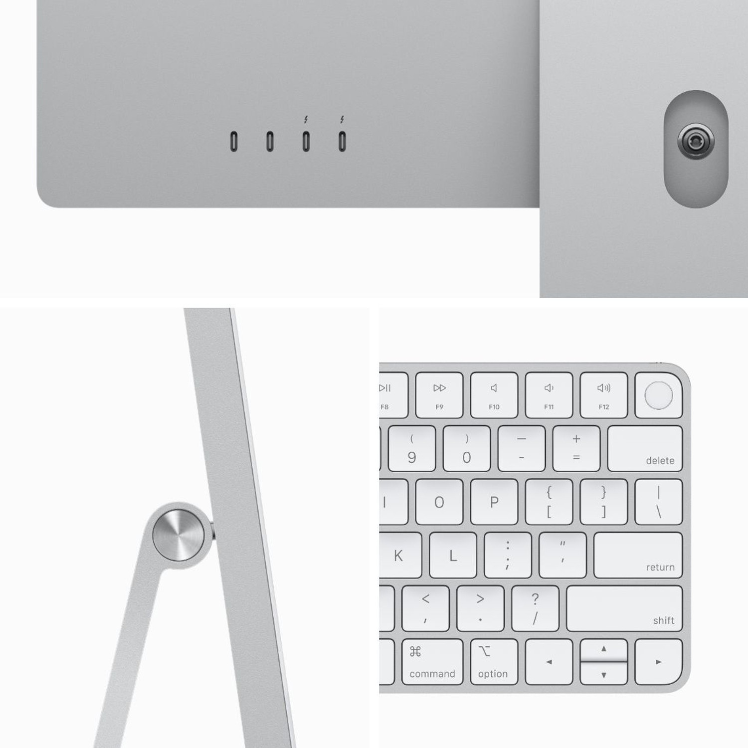 Image of Apple iMac M3 (8 GB Unified /512 GB SSD /macOS Sonoma /24 Inch Screen /MQRK3HN /A)