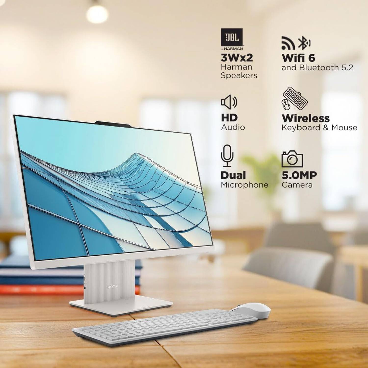 Lenovo IdeaCentre AIO 24IRH9 Core i3 (8 GB DDR5/Windows 11 Home