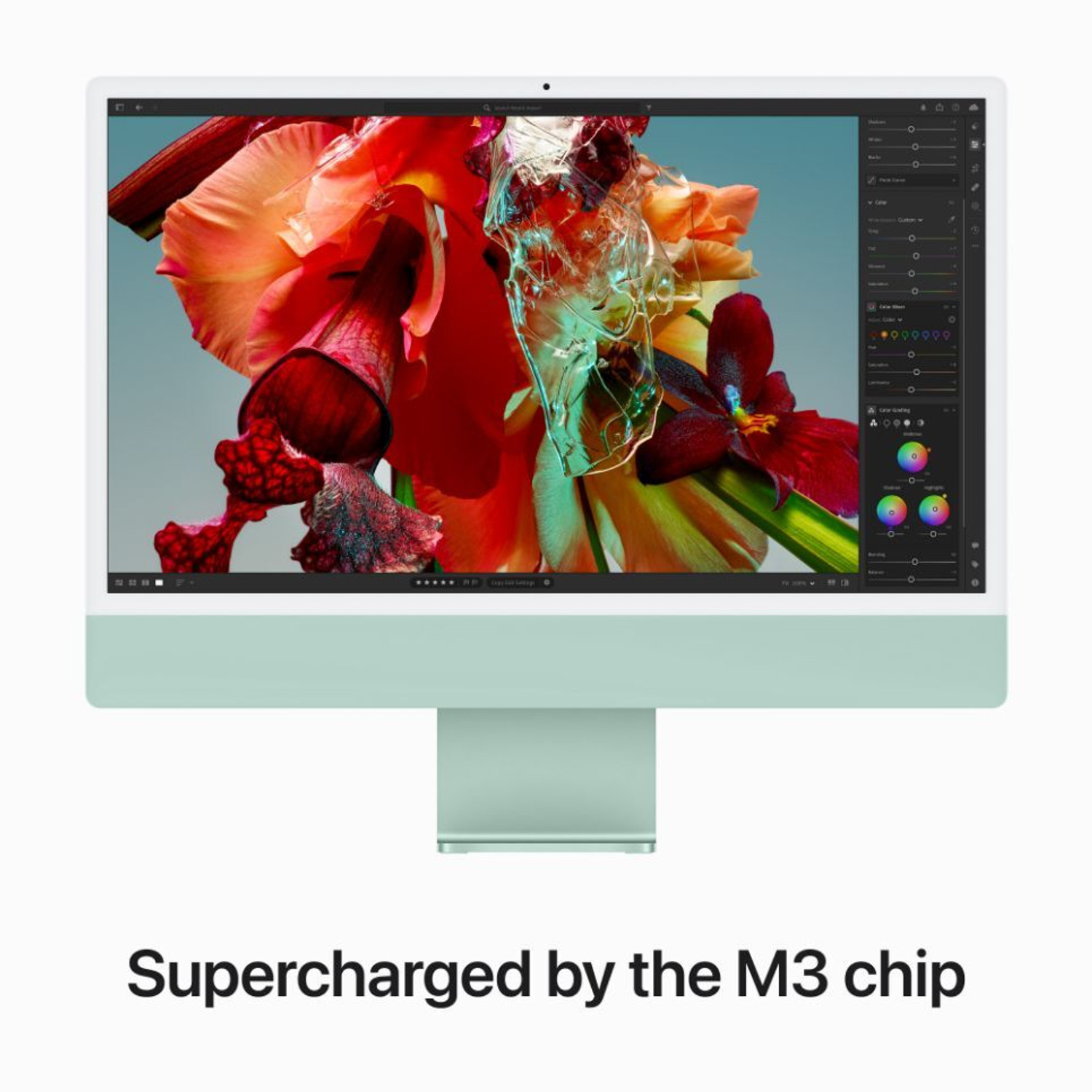 Image of Apple iMac M3 (8 GB Unified /512 GB SSD /macOS Sonoma /24 Inch Screen /MQRP3HN /A)