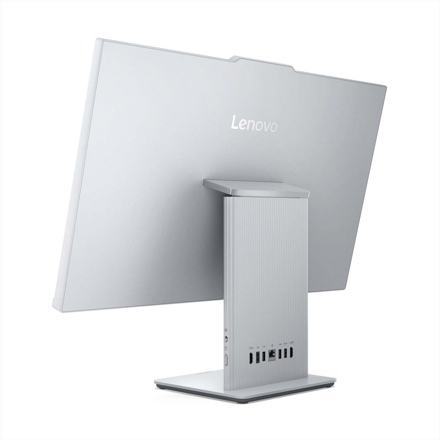 Image of Lenovo IdeaCentre AIO Core i3 (8 GB LPDDR5 /512 GB SSD /Windows 11 Home /27 Inch Screen /IdeaCentre) with MS Office