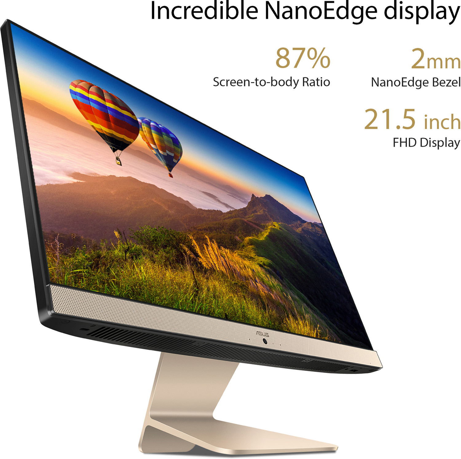 ASUS Vivo AiO V222, All in One Desktop, Intel Pentium Quad Core (8