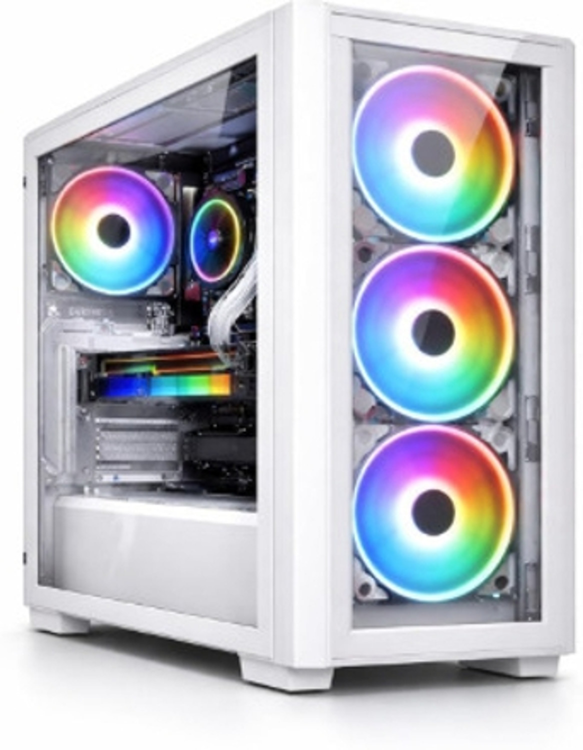 Image of SGI Gaming Series, Core i5 (16 GB Unified /512 GB SSD /Windows 11 Home /NVIDIA GeForce GT 730 4GB Dedicated Graphics Card (4GB VRAM) /22 Inch Screen /Desktop) with MS Office
