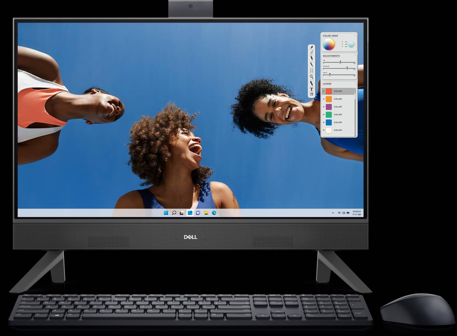 コットン第11世代i5 Dell Inspiron 24 5400 AIO Dell Inspiron 24 5400 All in One Desktop 11th Generation Intel