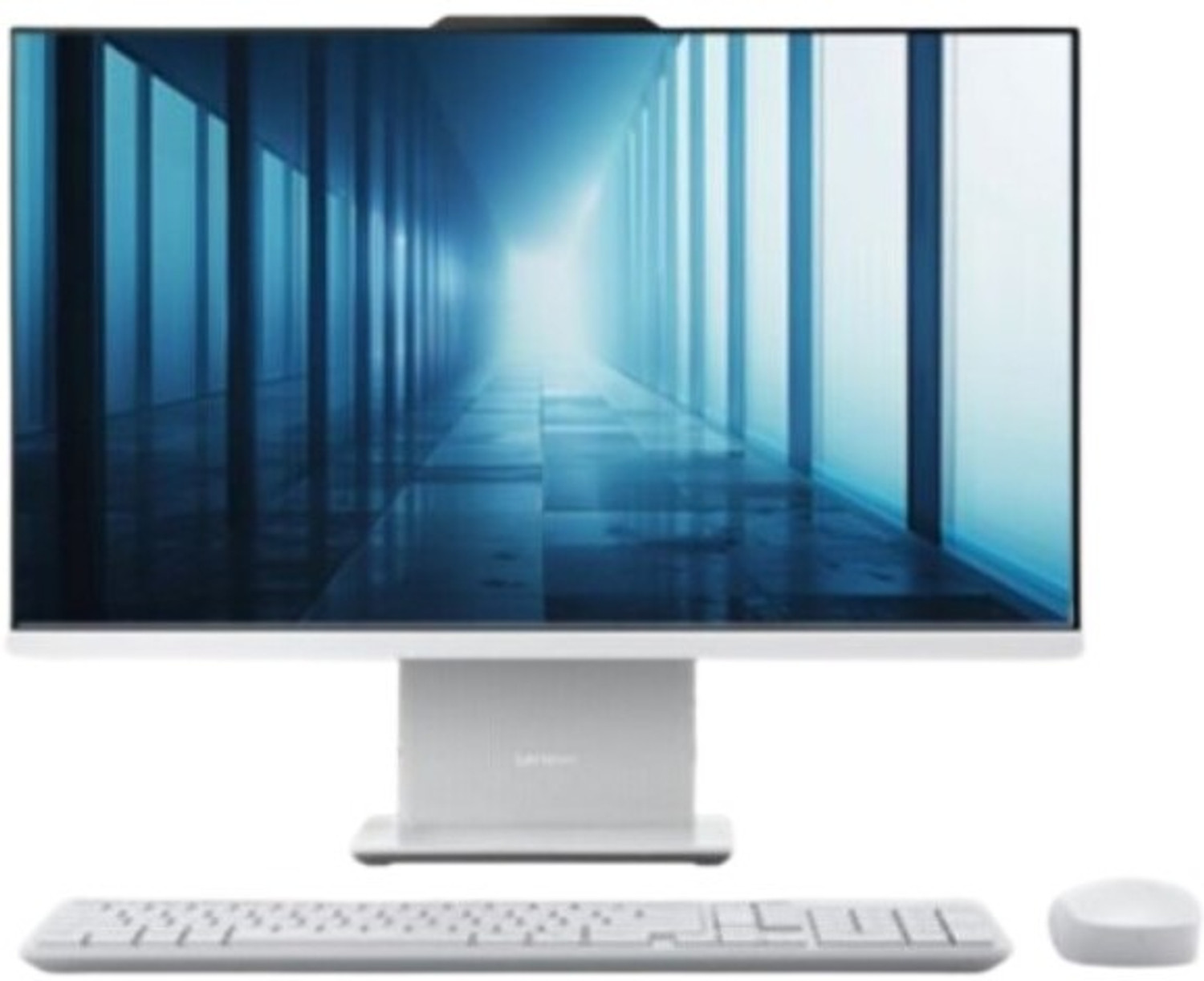 Image of Lenovo IdeaCentre AIO Core i7 (32 GB DDR5 /1 GB SSD /Windows 11 Home /23.8 Inch Screen /IdeaCentre AIO) with MS Office