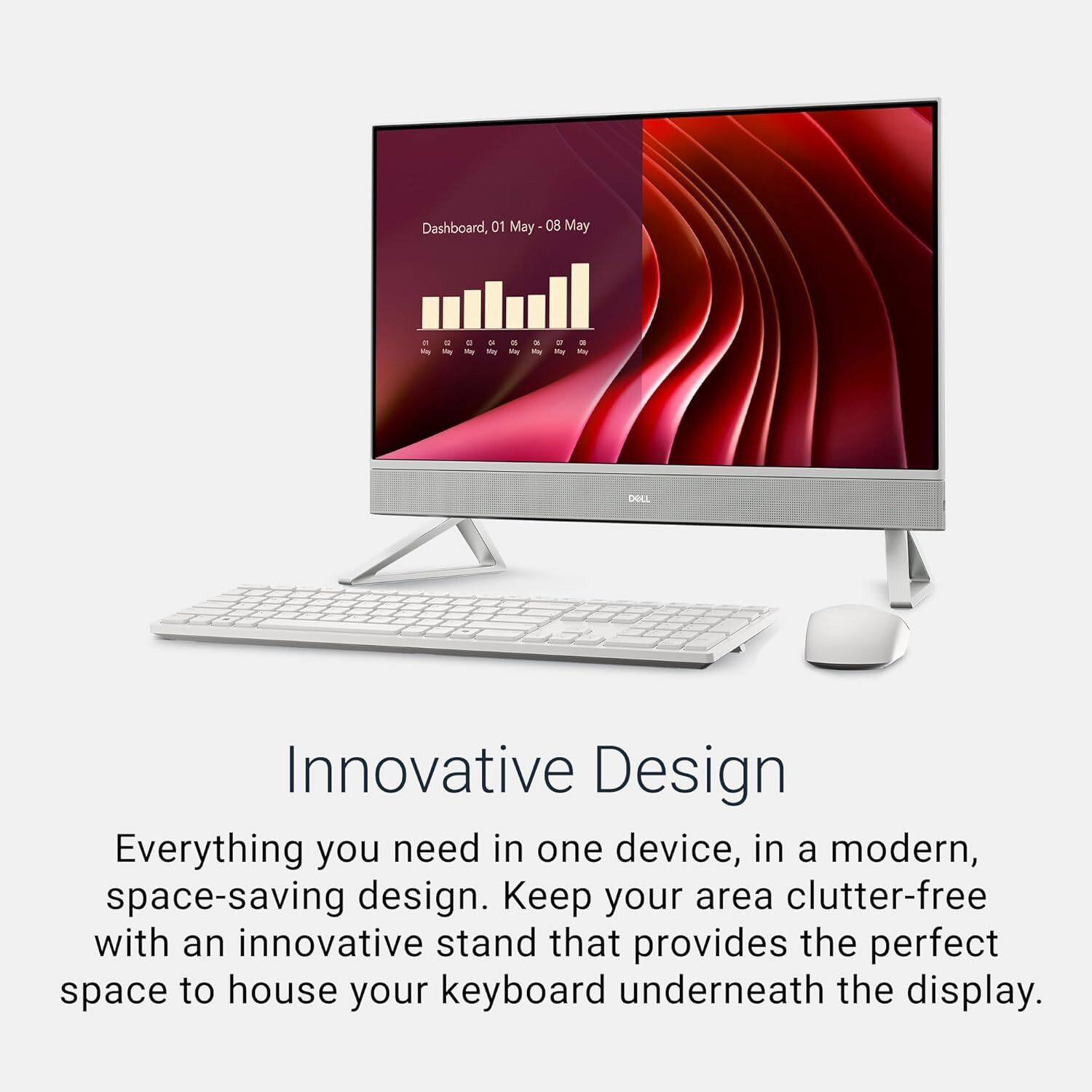 Image of DELL Inspiron All-in-One Core i7 (16 GB DDR5 /1024 GB SSD /Windows 11 Home /23.8 Inch Screen /24 AIO EC24250)