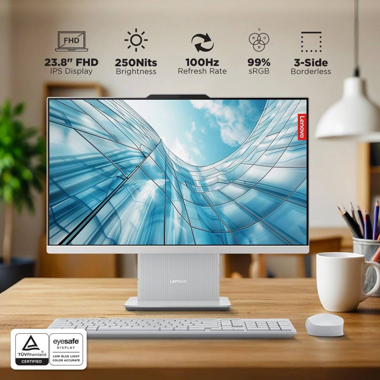 Lenovo IdeaCentre AIO 24IRH9 Core i3 (8 GB DDR5/Windows 11 Home