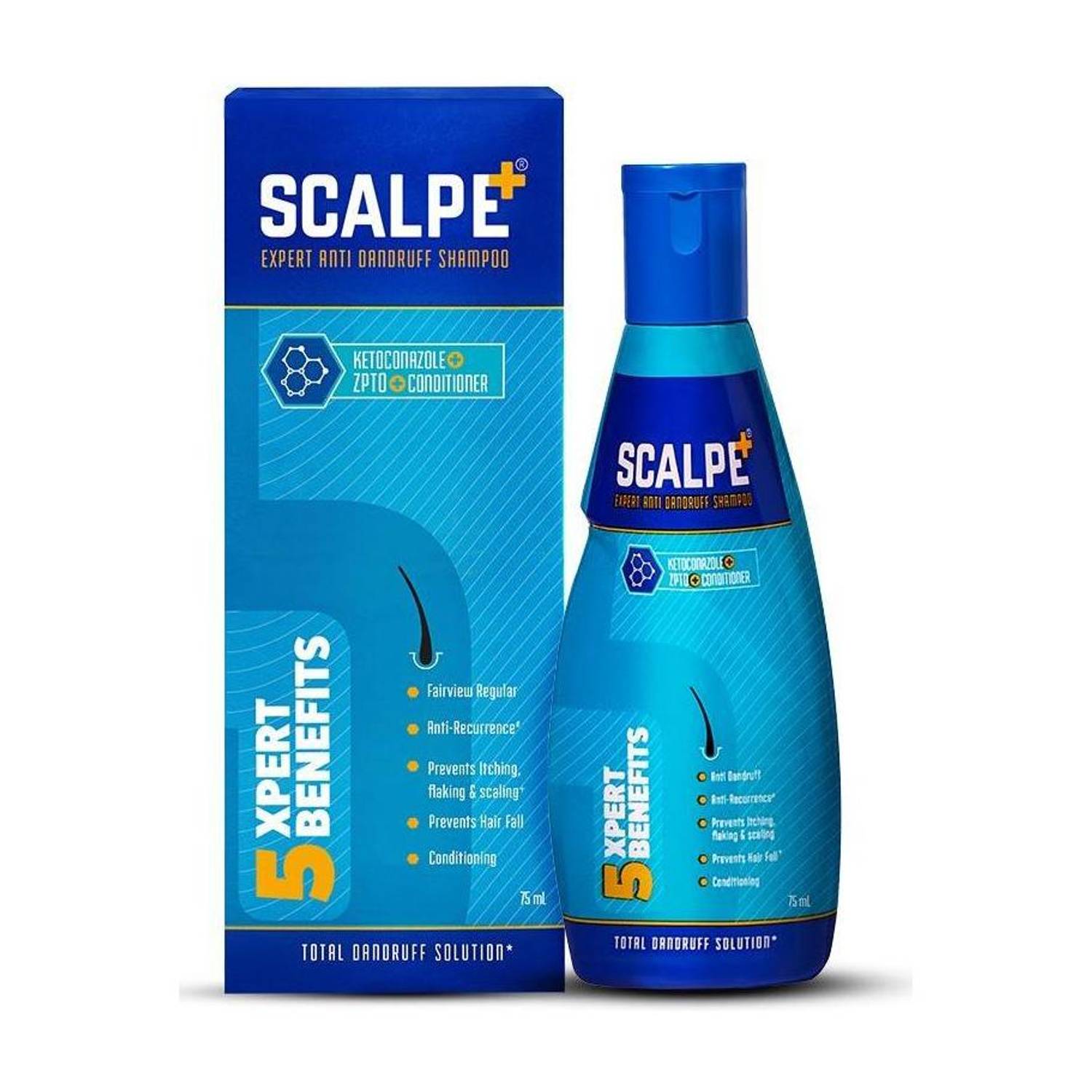 Scalpe Plus Anti Dandruff Shampoo 75ml - Image 1