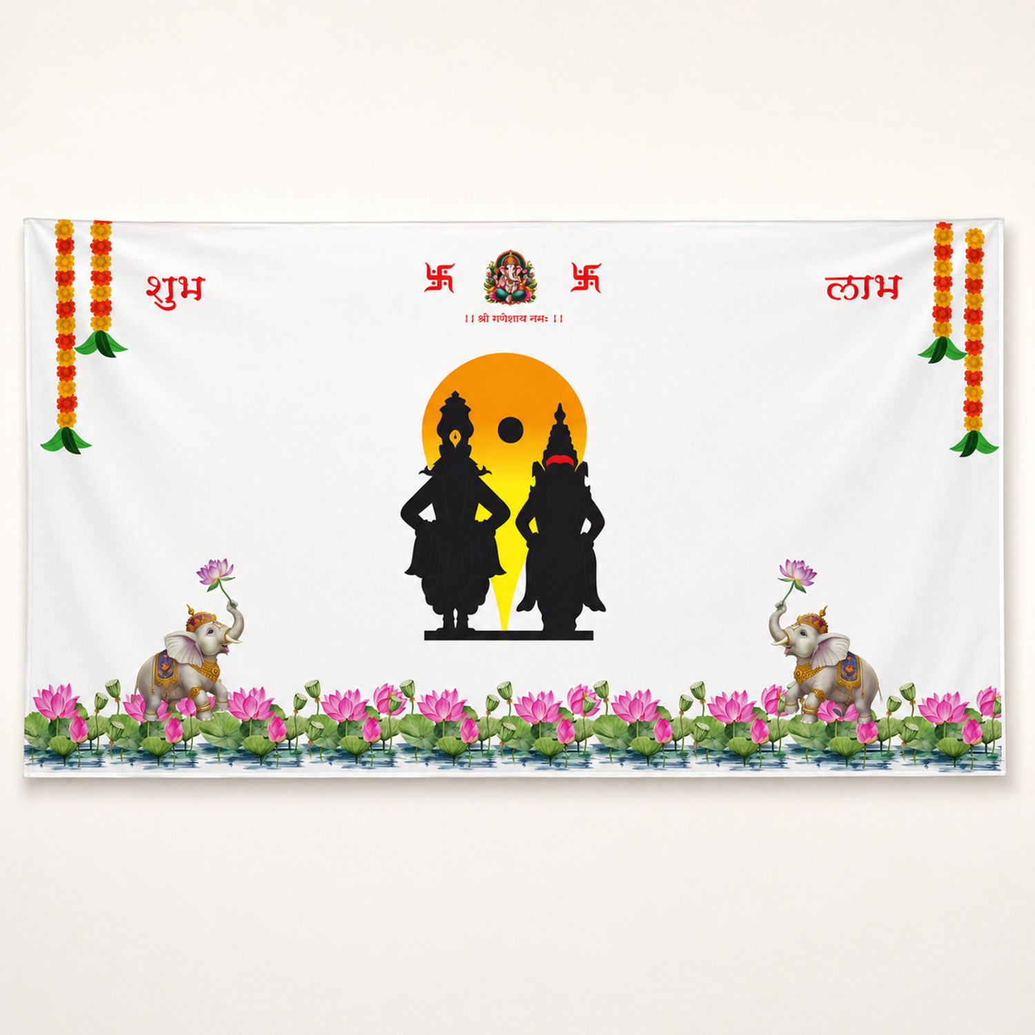 Image of GraphicGlow Hindu Altar Cloth