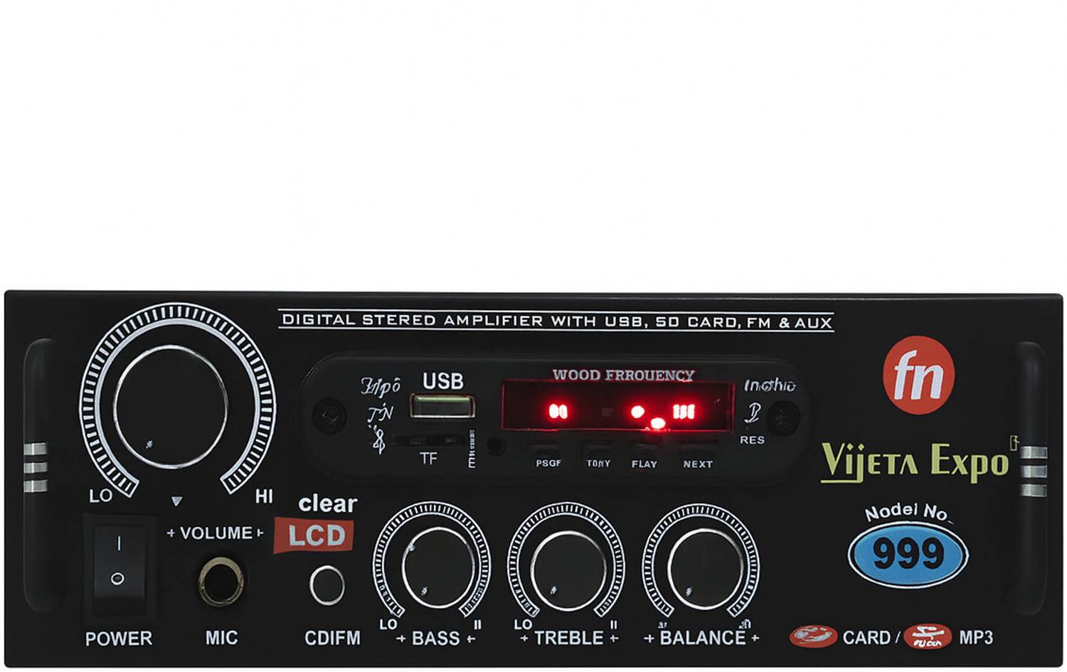 ots world Karaoke Stereo Class-D Amplifier Dual 4440 ic Based for