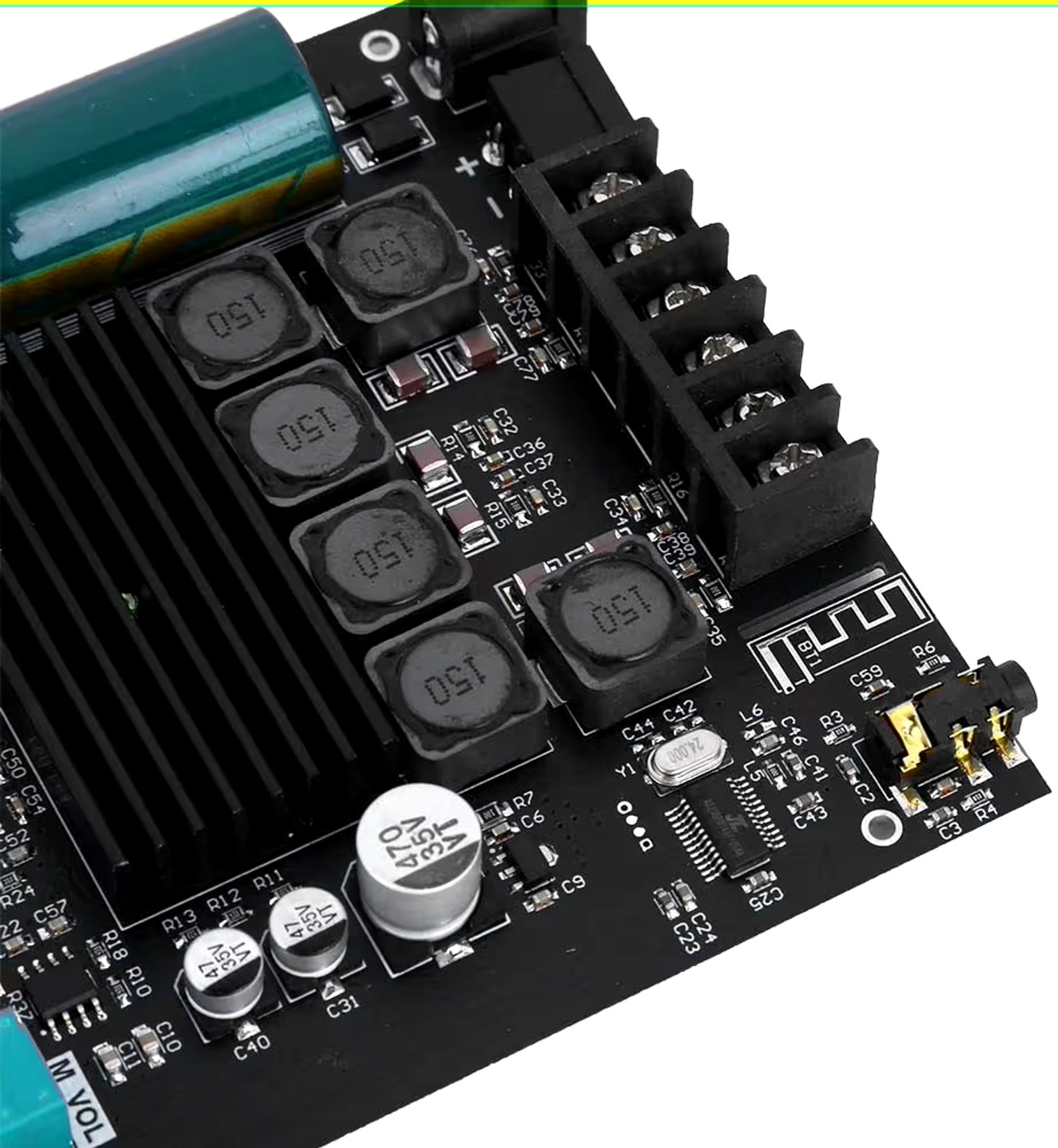 Image of WALFRONT ZK-TB21 200 W AV Power Amplifier