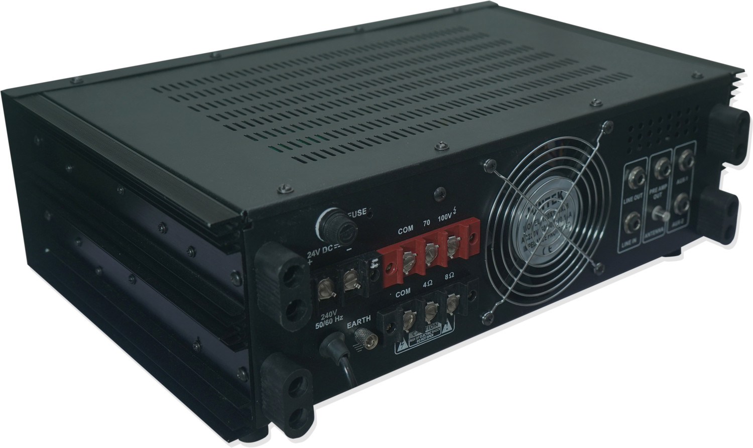 Image of ABODOS PROFESSIONAL SSA-350DP POWER PA AMPLIFIER WITH FAN AND MEDIA CON TROLLER 350 W AV Power Amplifier