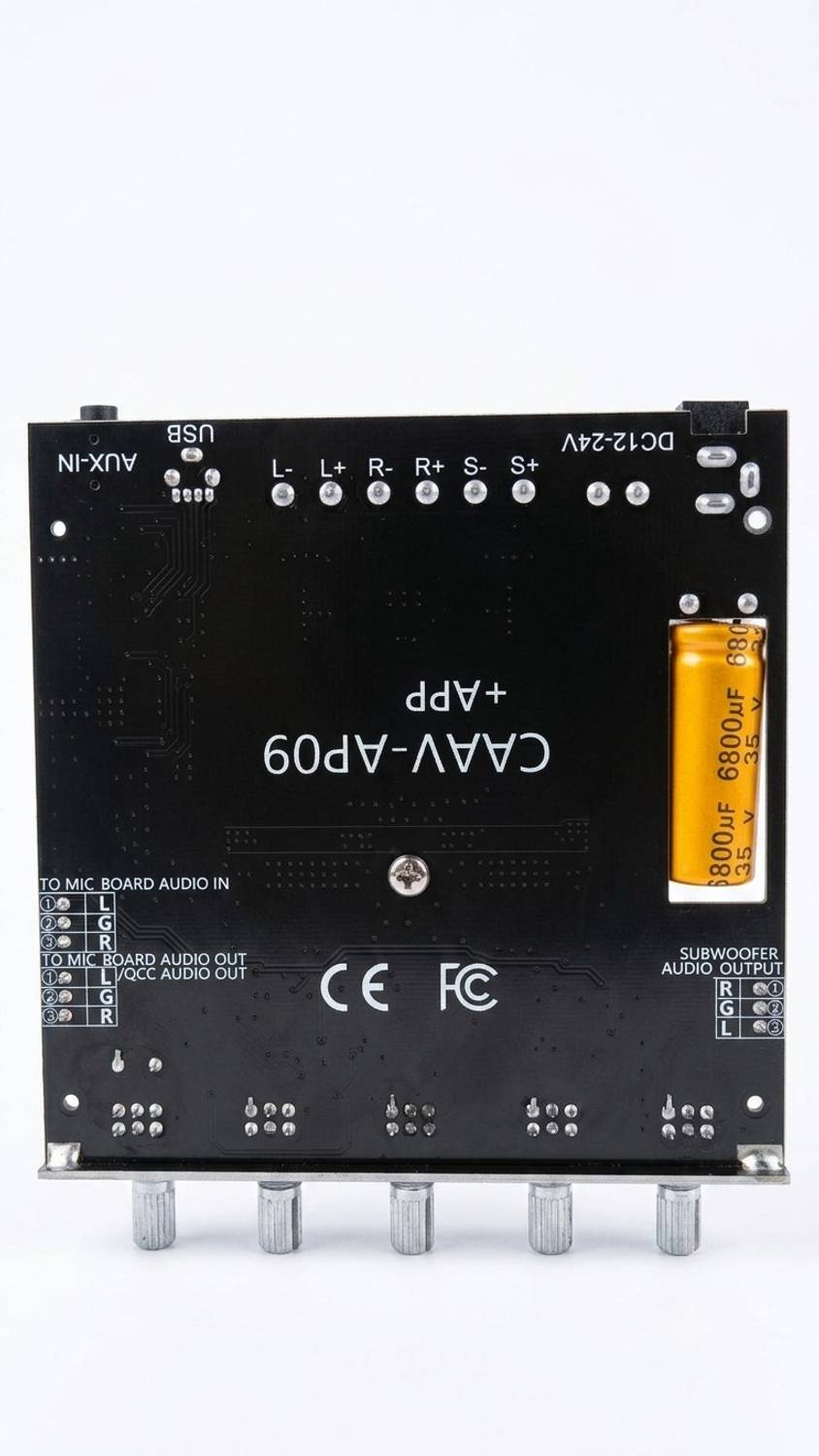 DHIYONAH CAAV-AP09 2.1 Bluetooth Amplifier - Image 2