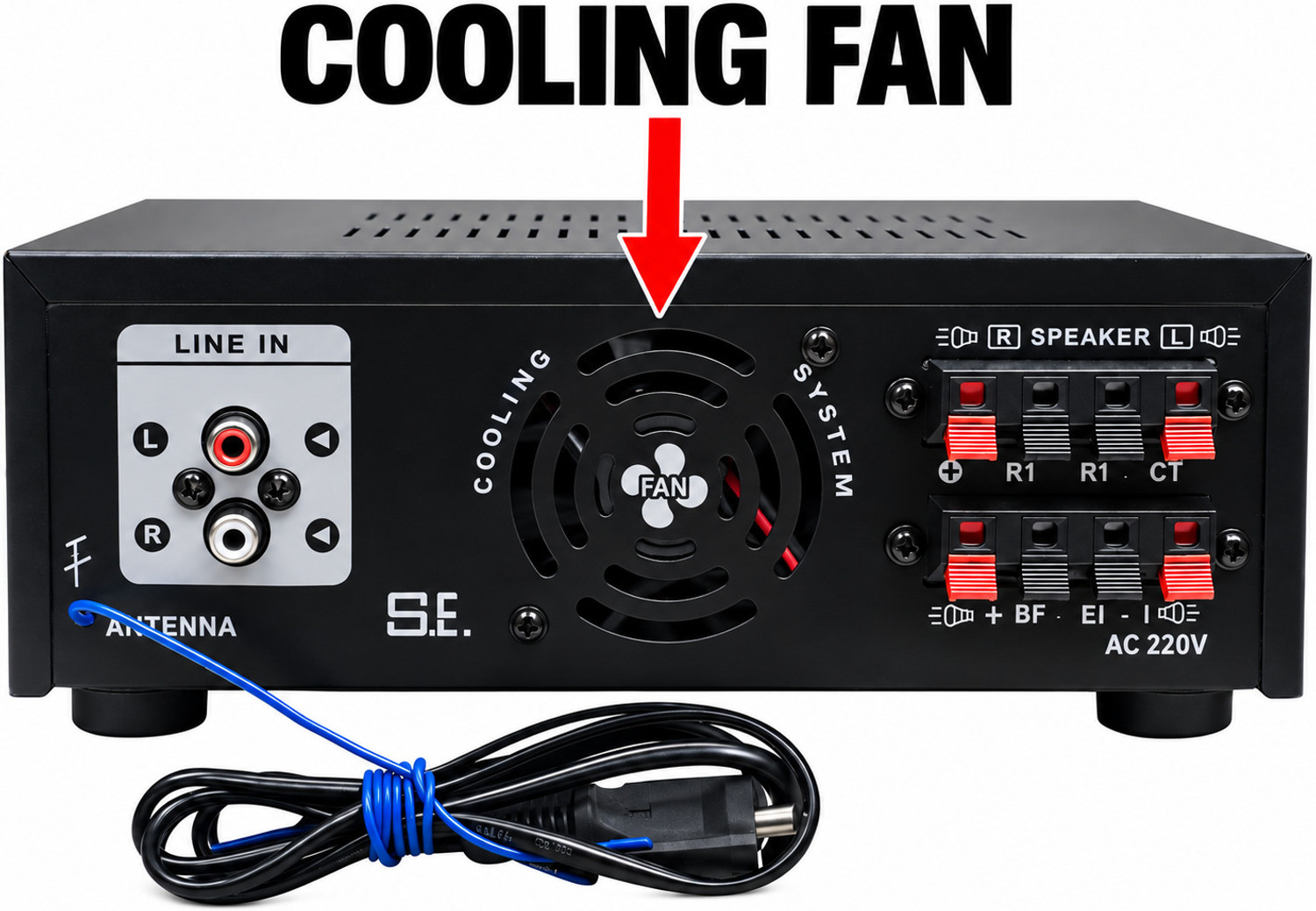 Image of JS PRO JP 1001 100 W AV Control Amplifier
