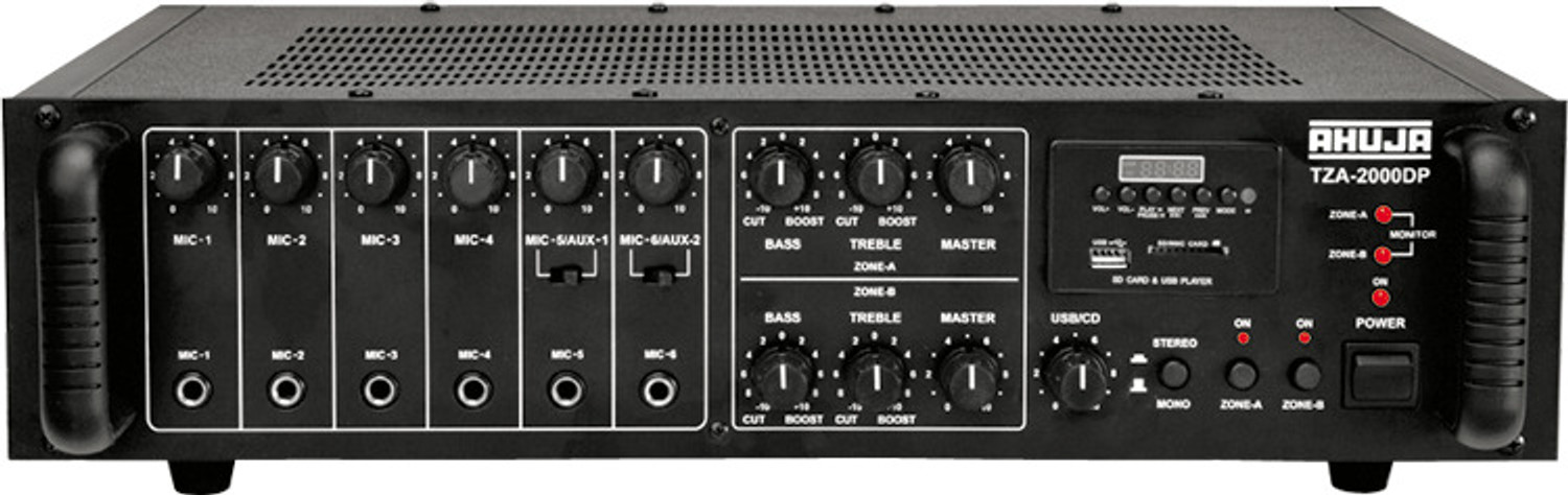 Image of Ahuja TZA-2000DP 419 W AV Power Amplifier