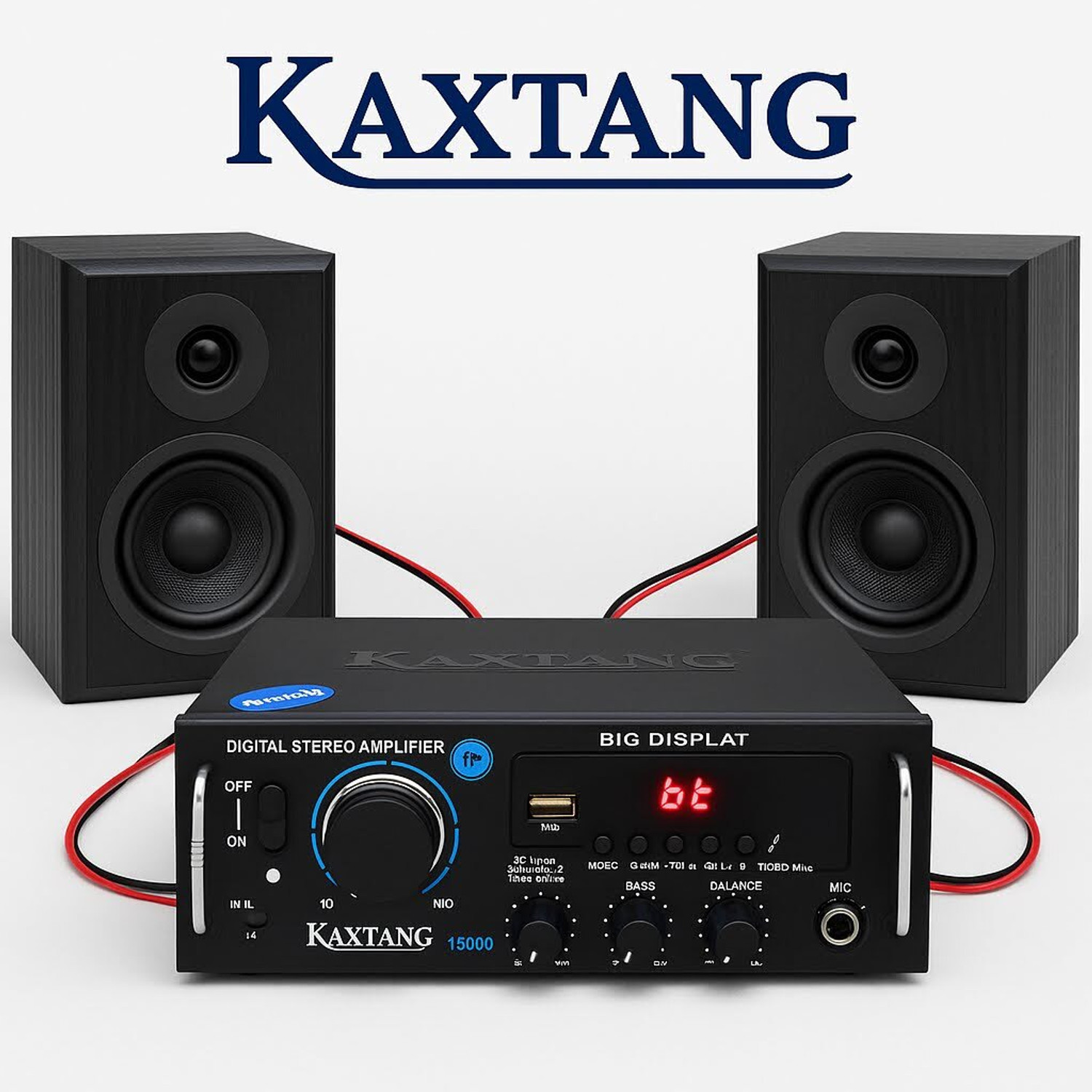 Image of KAXTANG DJ REMIX shaster hi sound 15000 DJ REMIX Bluetooth VERSION with BT /USB /AUX /MP 5000 W AV Power Amplifier