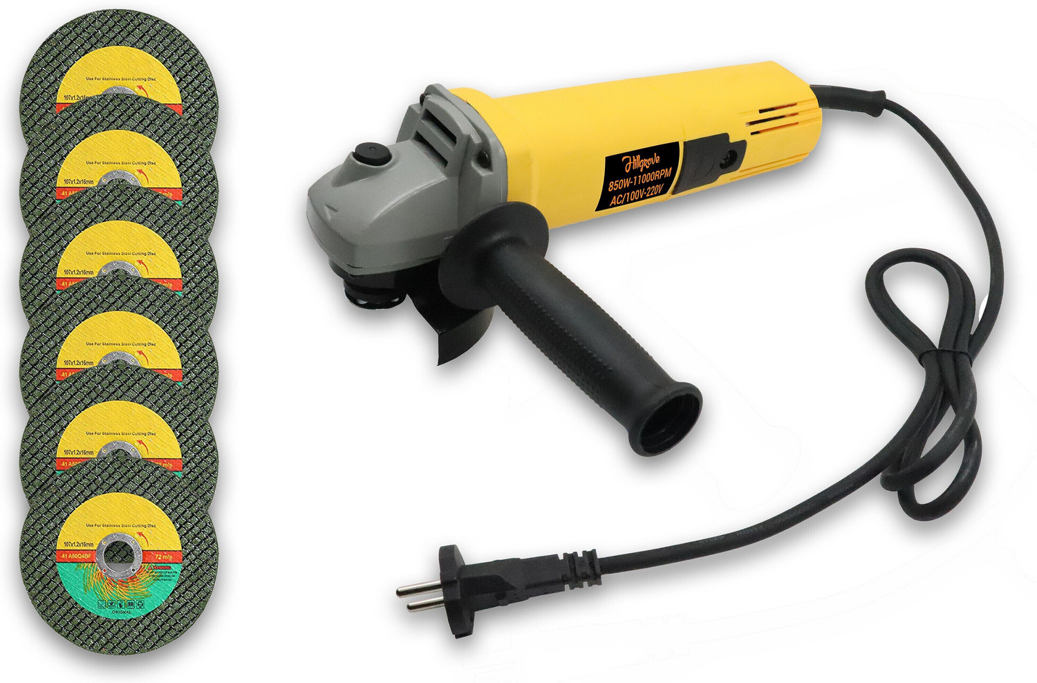 Image of Hillgrove 8016MBa Angle Grinder