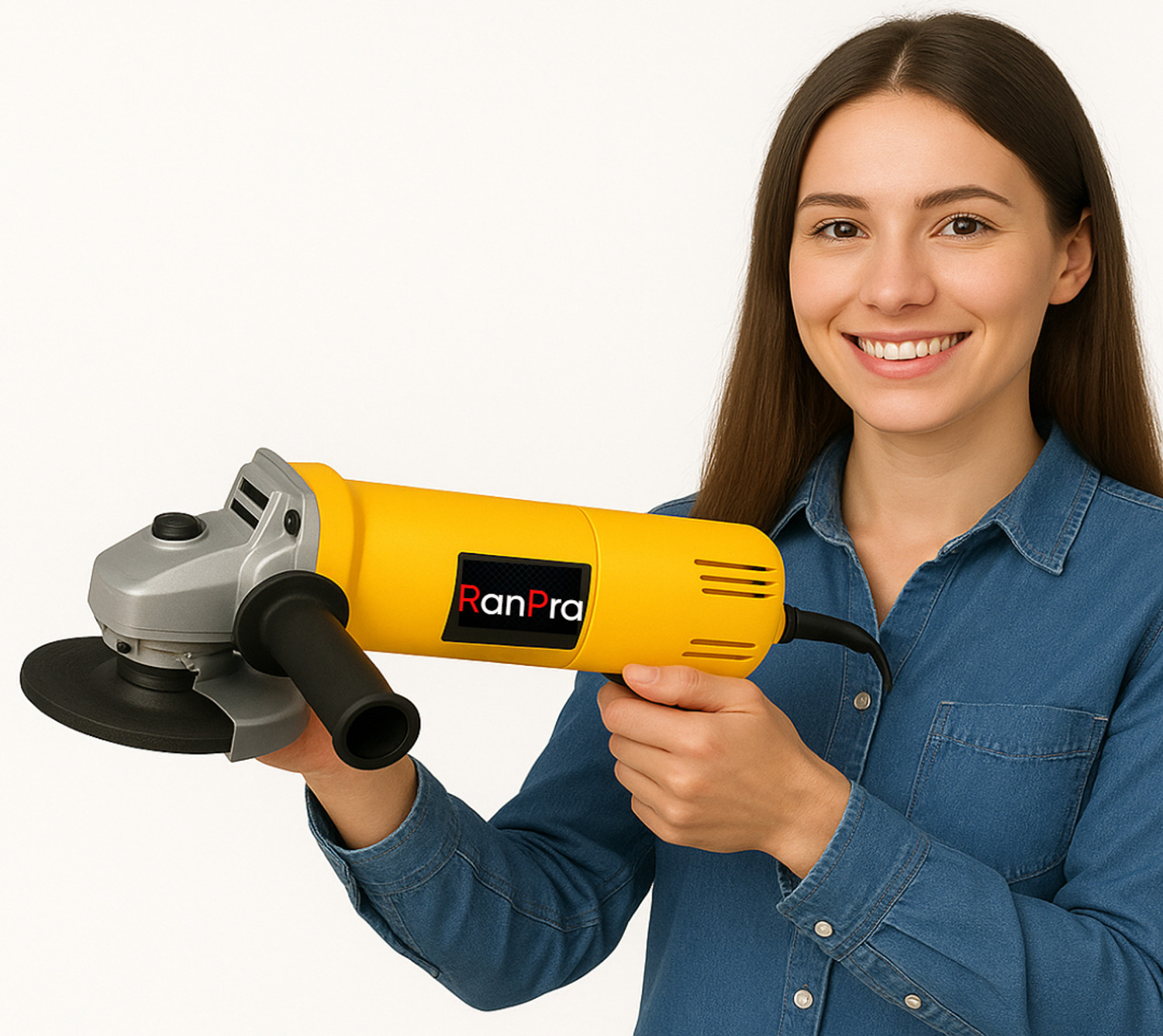Image of RanPra 4 INCH TILE CUTTER MACHINE WITH ANGLE GRINDER AND DRIL MACHINE HEAVY DUTY Handheld Tile Cutter