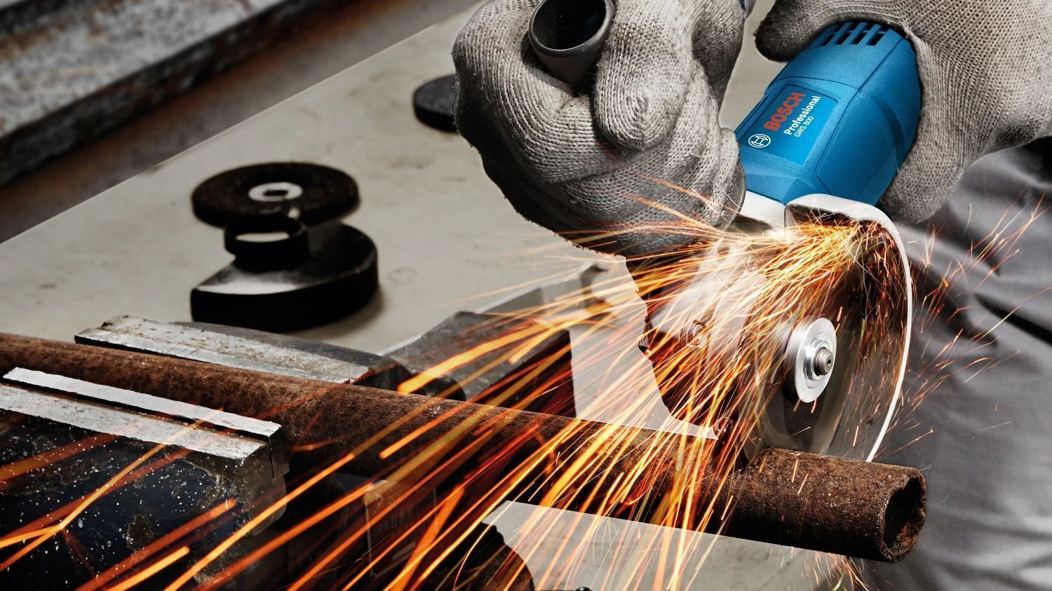 Image of BOSCH GWS 800 Angle Grinder