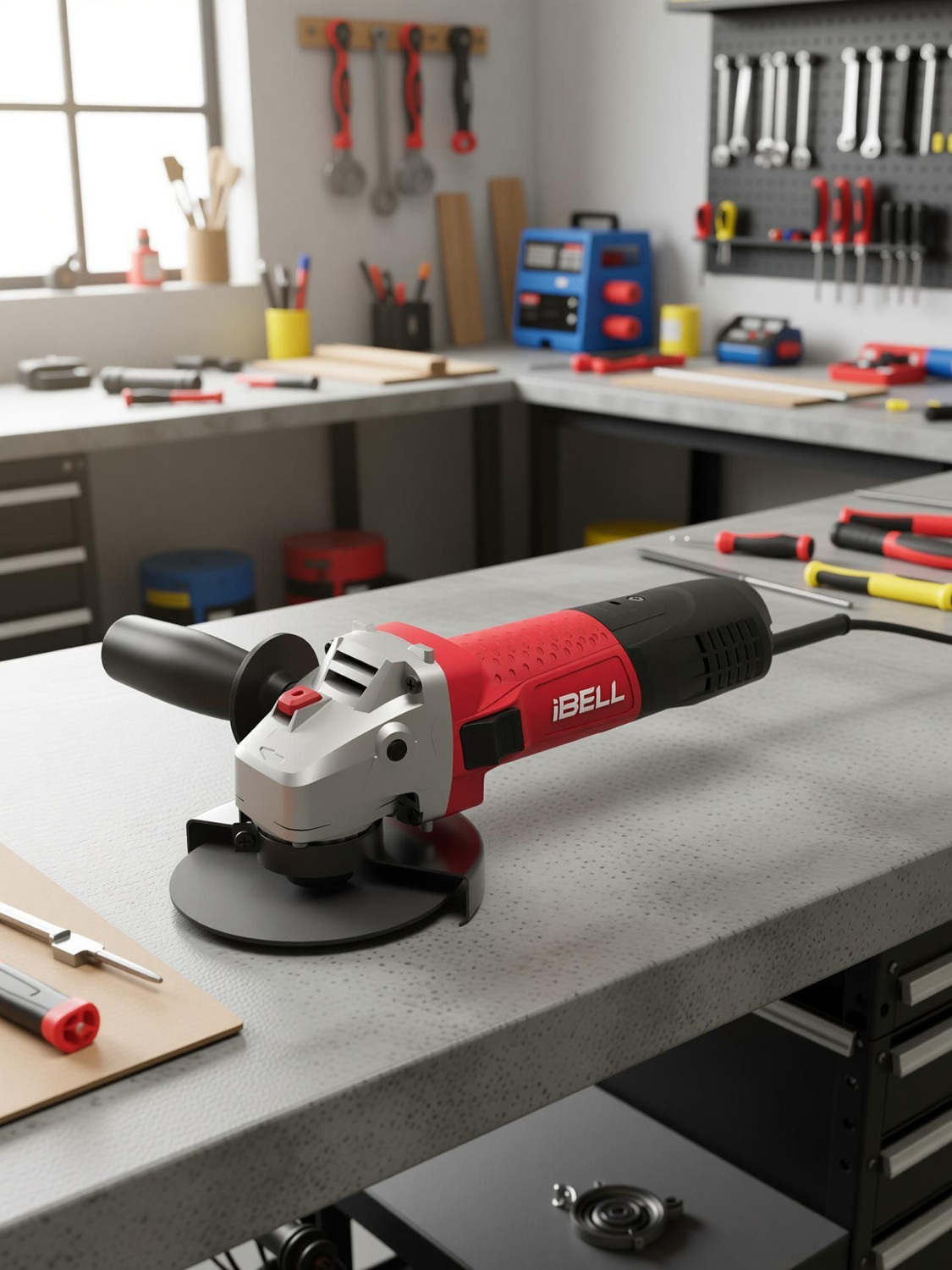 Image of iBELL AG10-92, 850W, 11000 RPM Angle Grinder