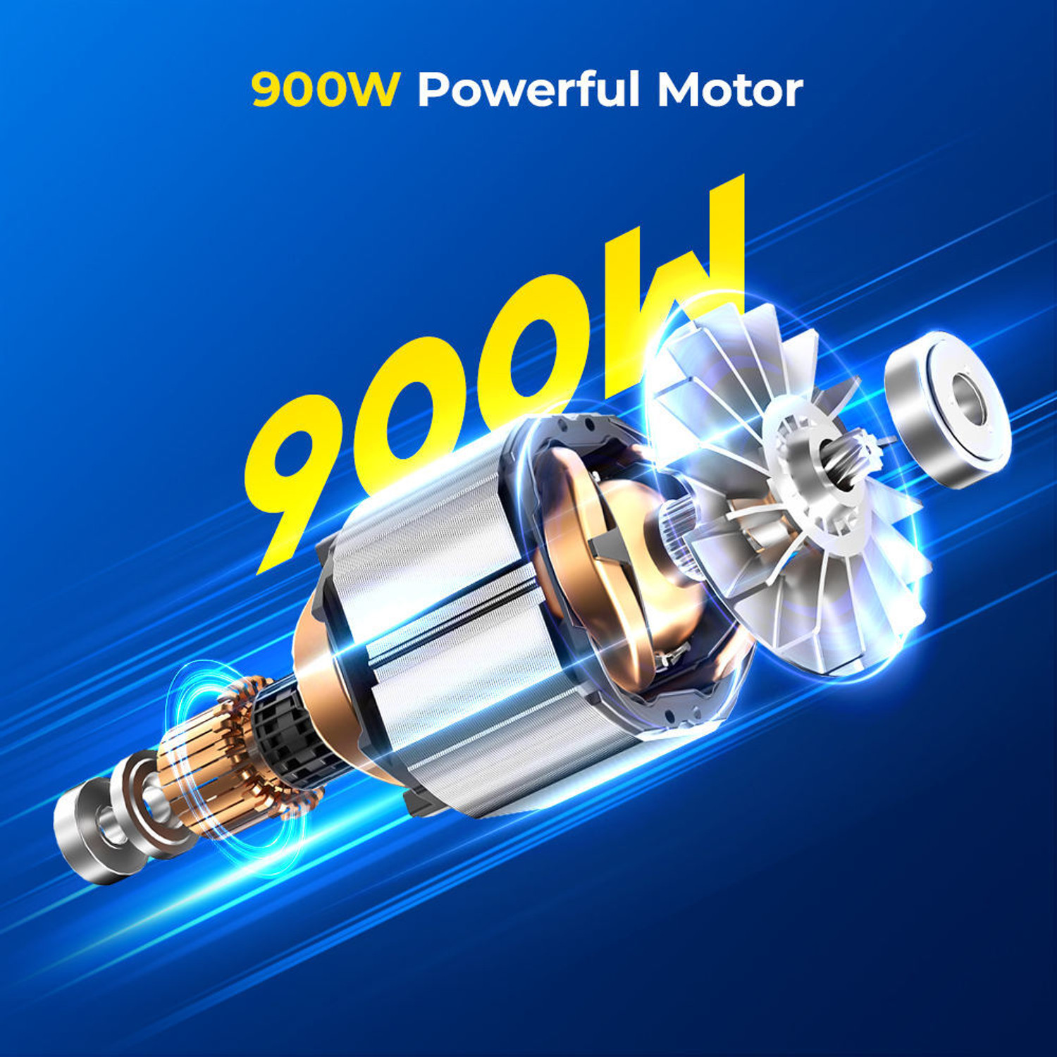 Image of Dongcheng DSM21-100B HEAVY DUTY ELECTRIC ANGLE GRINDER MACHINE 900 WATT POWERFUL Angle Grinder