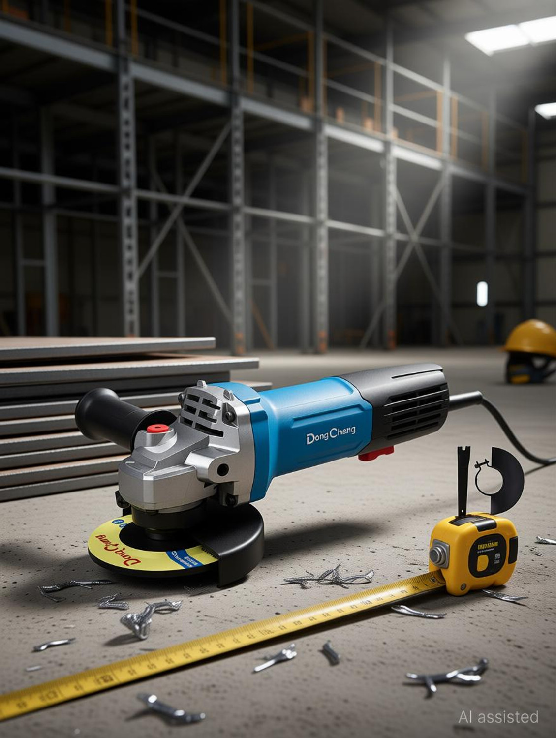Image of DONGCHENNG DongCheng DSM21-100 900Watts Heavy Duty Electric Angle Grinder
