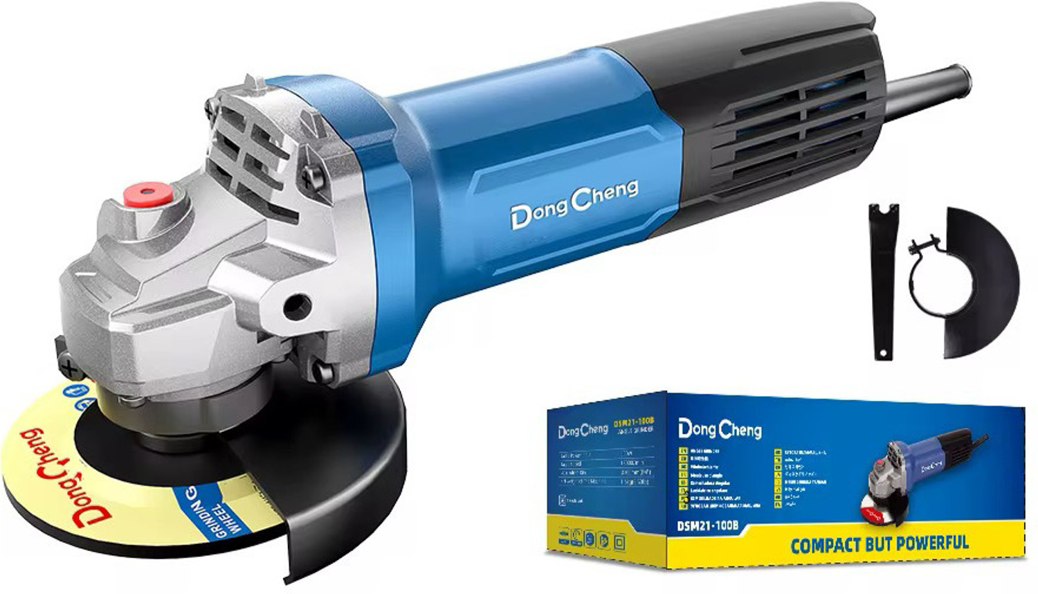 Image of DONGCHENNG DongCheng DSM21-100 900Watts Heavy Duty Electric Angle Grinder