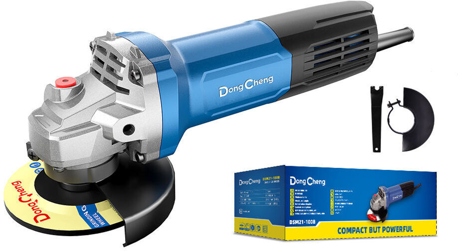 Image of Dongcheng DSM21-100B HEAVY DUTY ELECTRIC ANGLE GRINDER MACHINE 900 WATT POWERFUL Angle Grinder