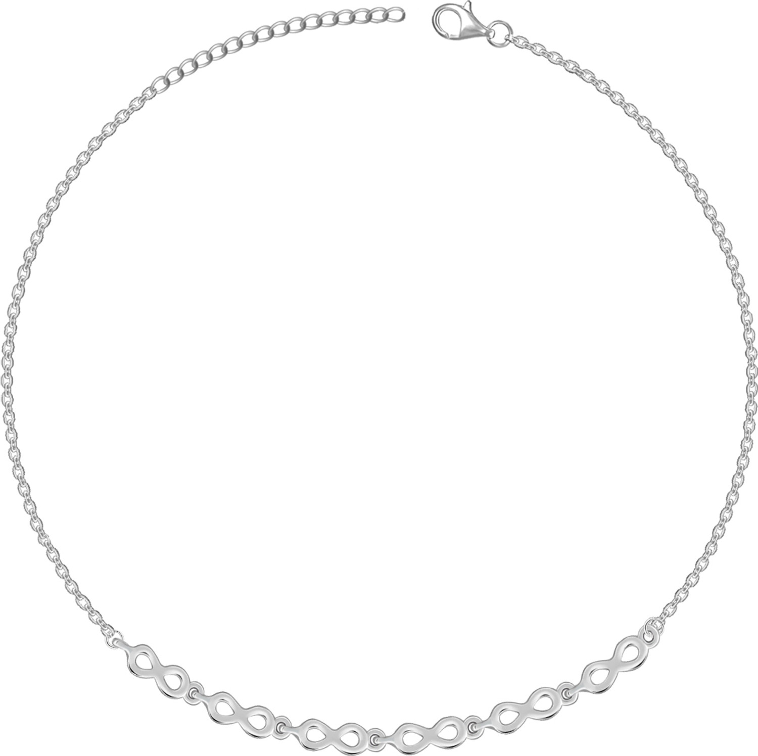 Image of GIVA Sterling Silver Toe Anklet