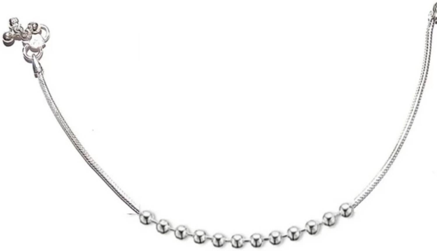 AANYACRYSTAL Alloy Anklet