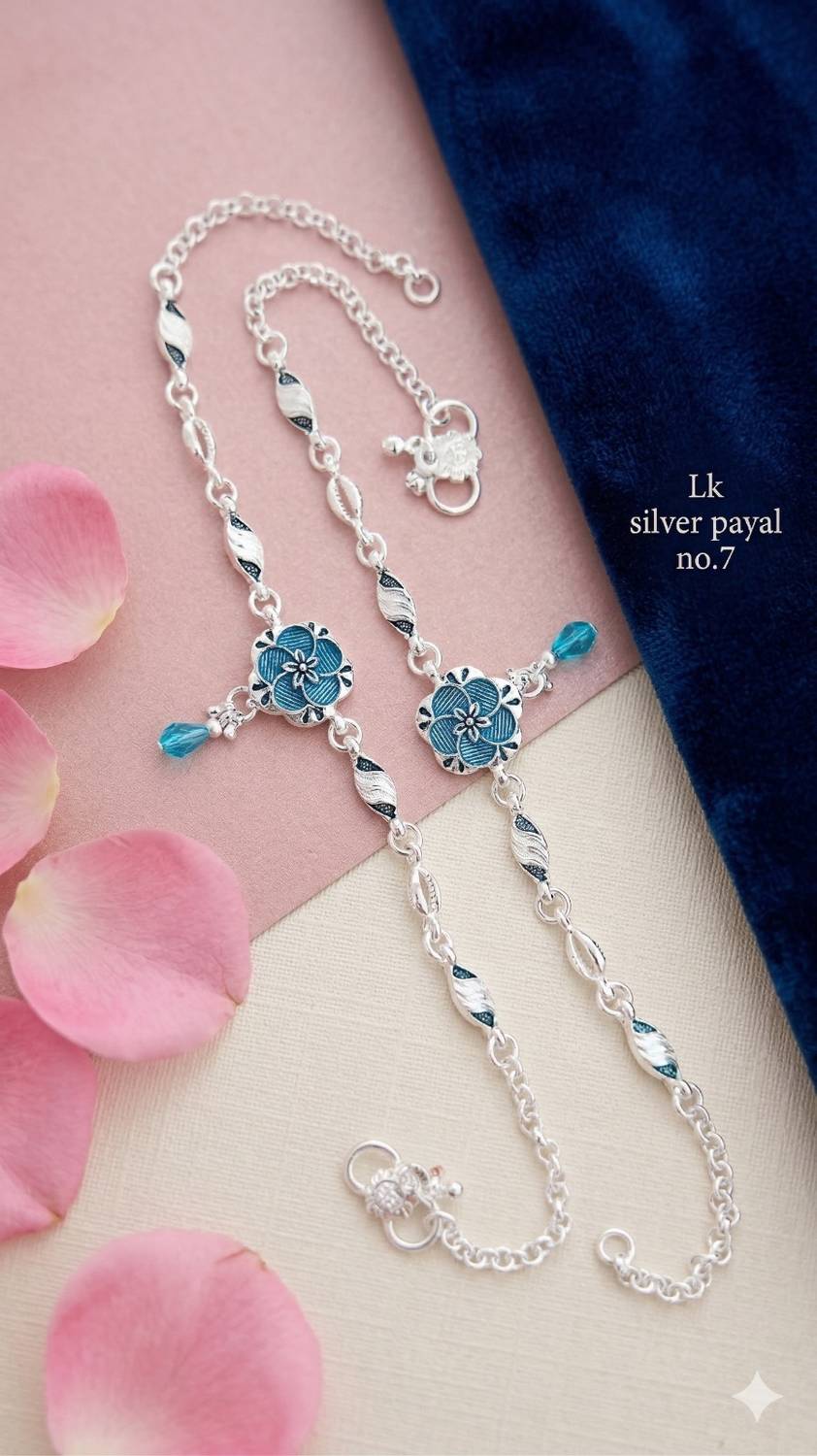 Siddh Sterling Silver-plated Butterfly Anklet - Image 4