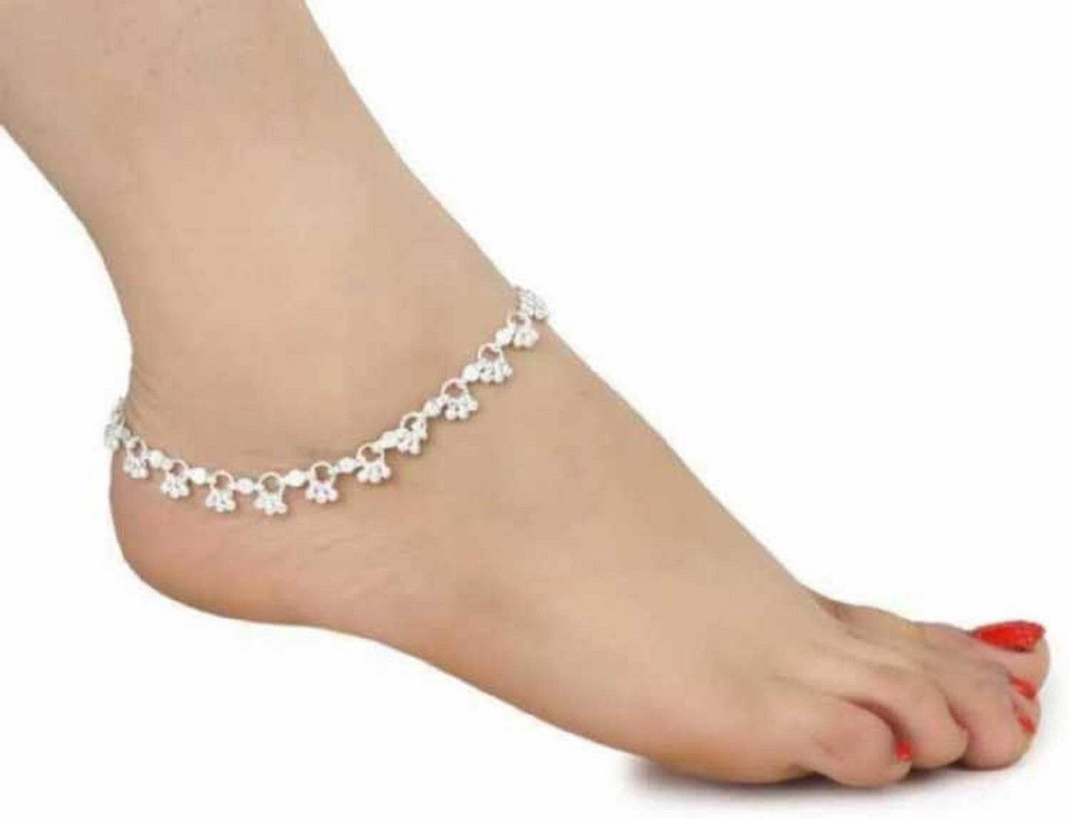 AamNa Enterprises Indian Traditional Fancy payal,pajeb,paijaan,anklet Alloy Anklet
