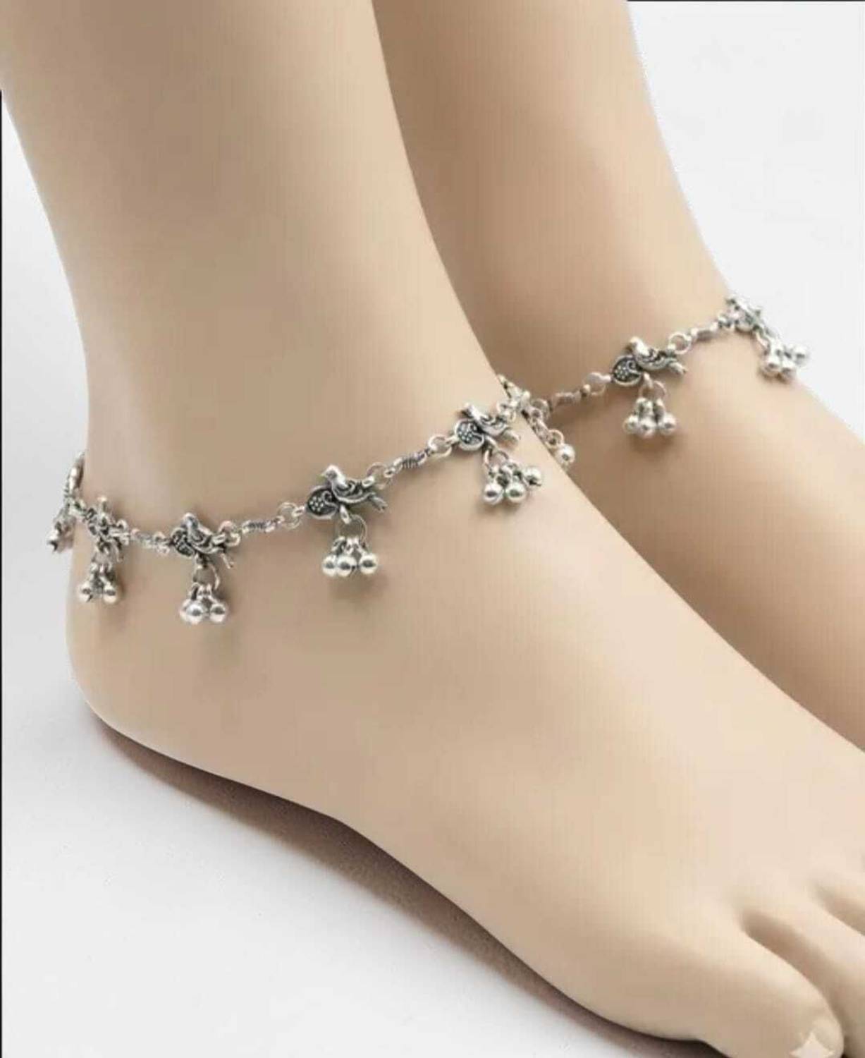 Siddh Silver Anklet Daily Wear for Women - Image 1