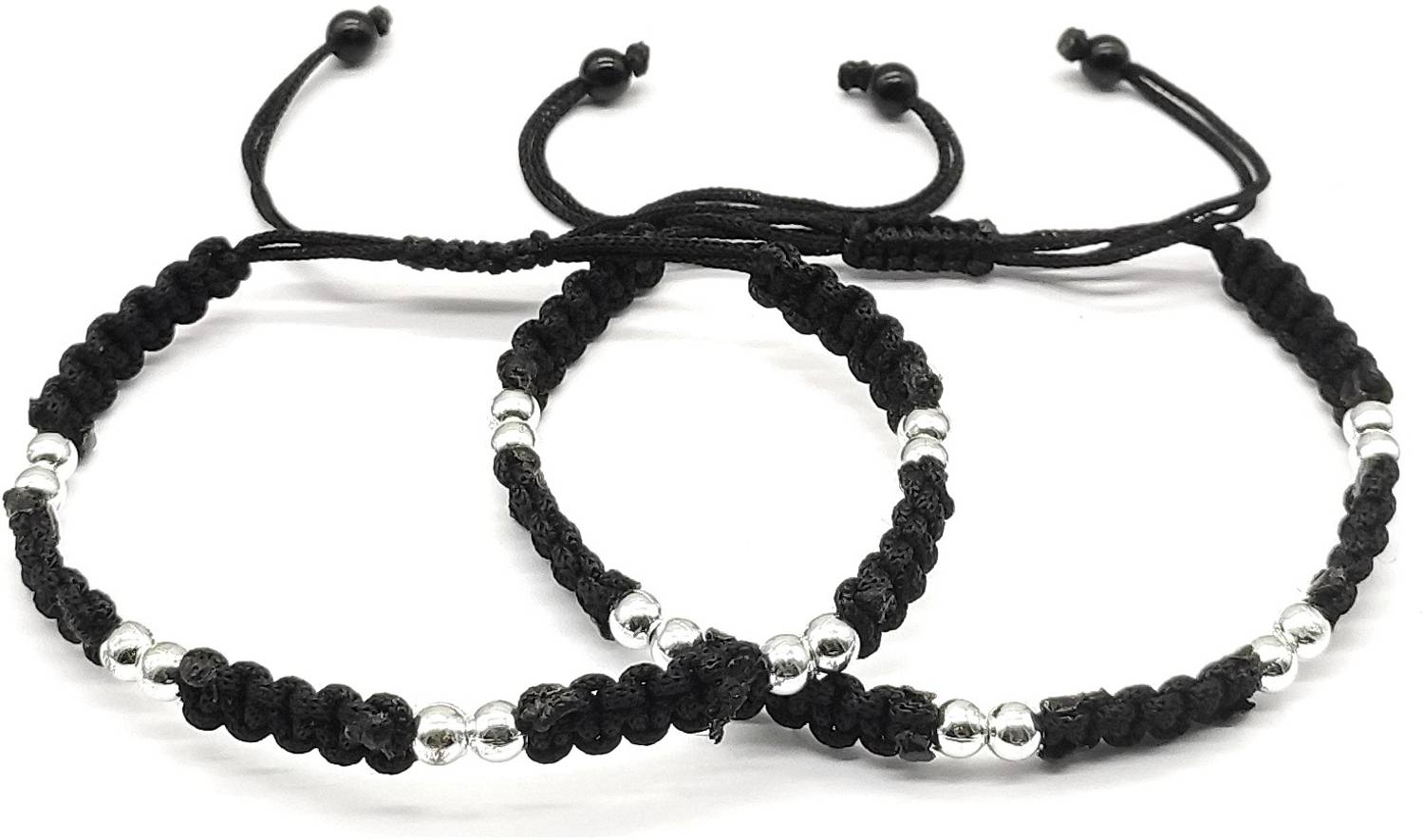 ARTIFICIAL TREE ARTIFICIAL TREE Latest Ball Black Thread Anklet for Women and Girls Cotton Dori Anklet