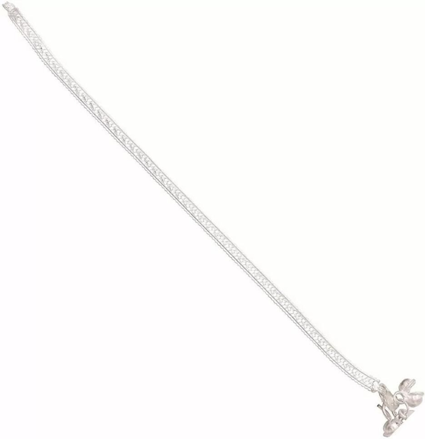 Image of Atulenterprises traditional or stylish silver plated beautiful anklets Silver Anklet