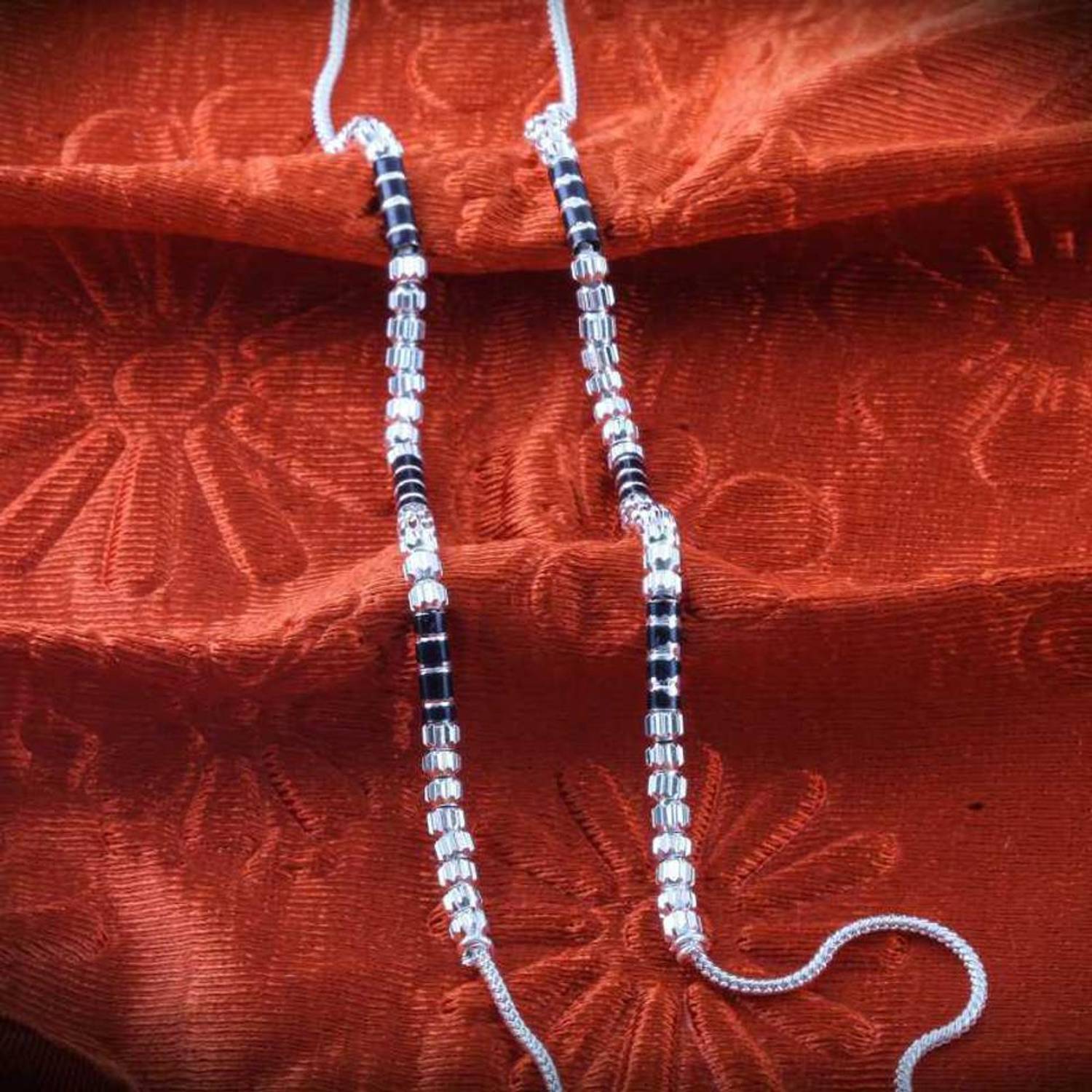 BHORIWAL Women and Girls Heavy Payal White Metal Leg Chains Anklets in Silver Plating Alloy Anklet