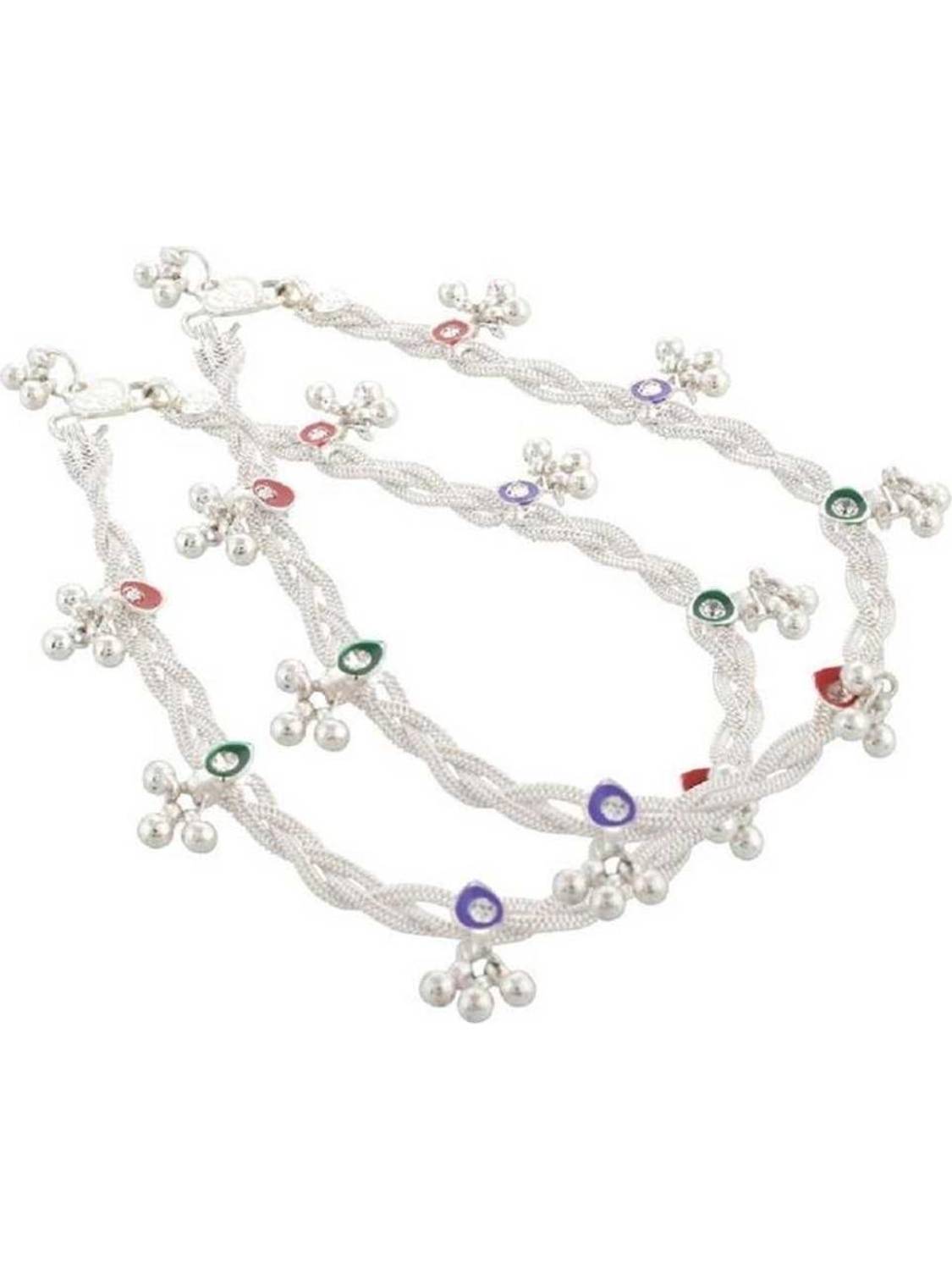 BhoriwalAndSons Silver Anklet