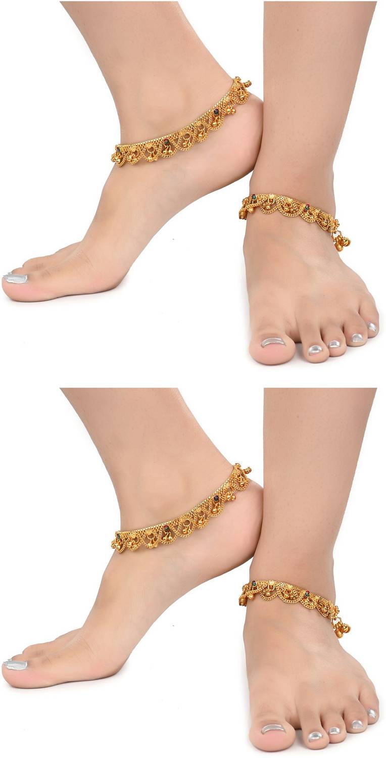 WOMENSKY Alloy Anklet