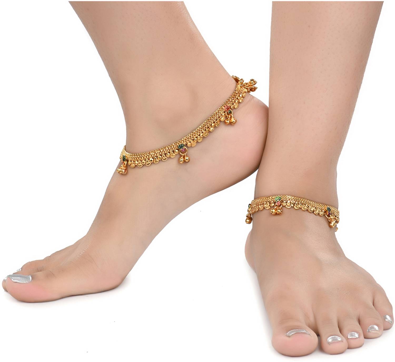 WOMENSKY Alloy Anklet