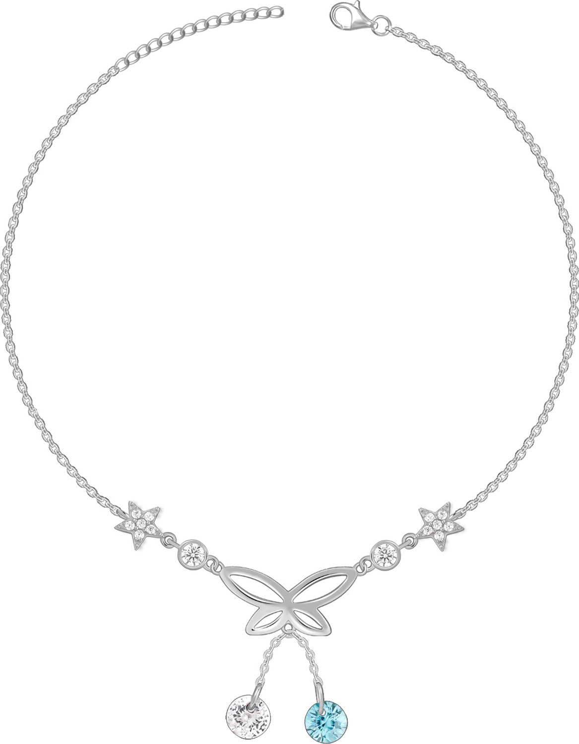 Image of GIVA Sterling Silver Toe Anklet