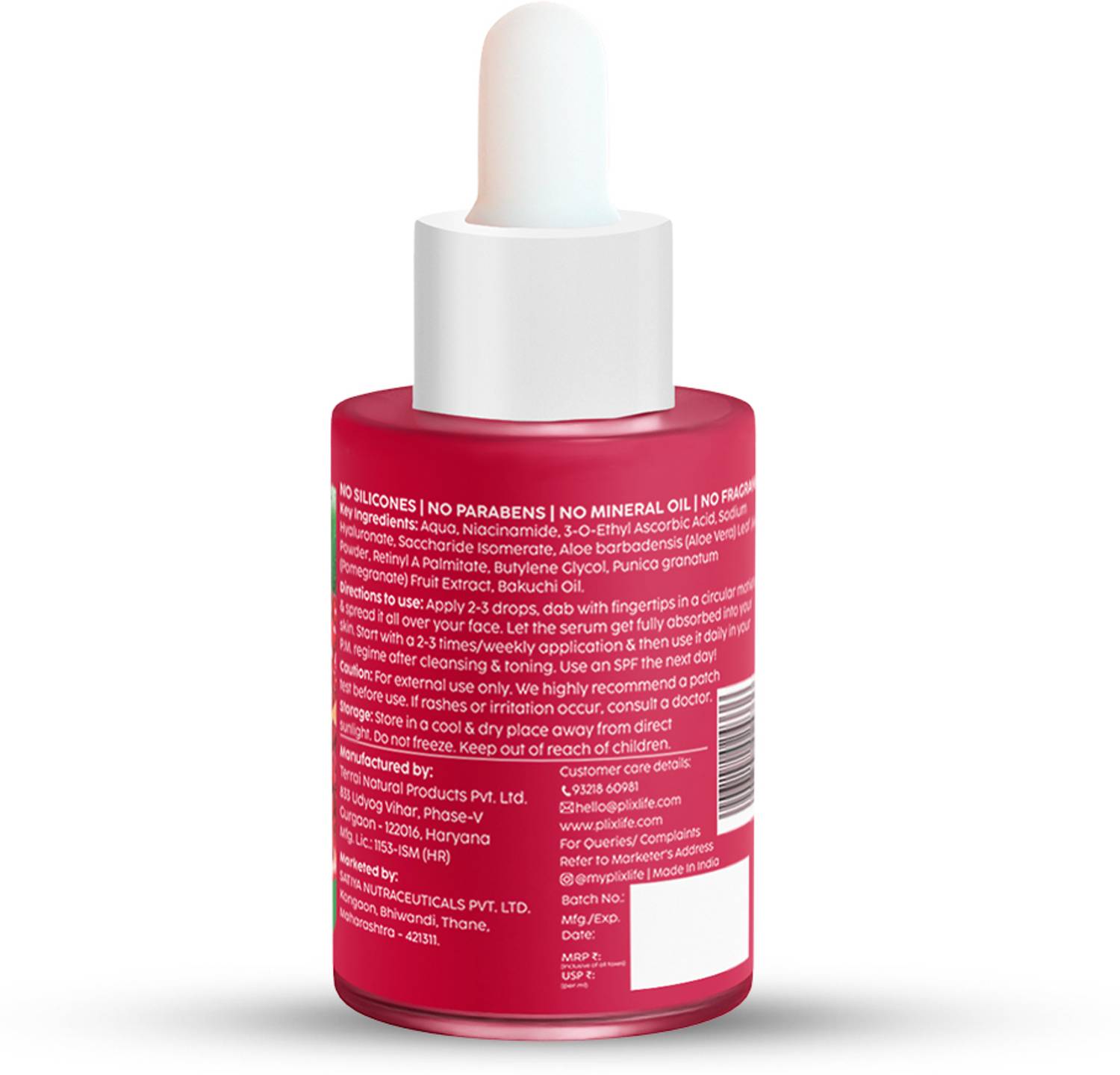 The Plant Fix Plix Pomegranate 0.6% Retinol & 0.2% Bakuchi Oil Face - Image 2