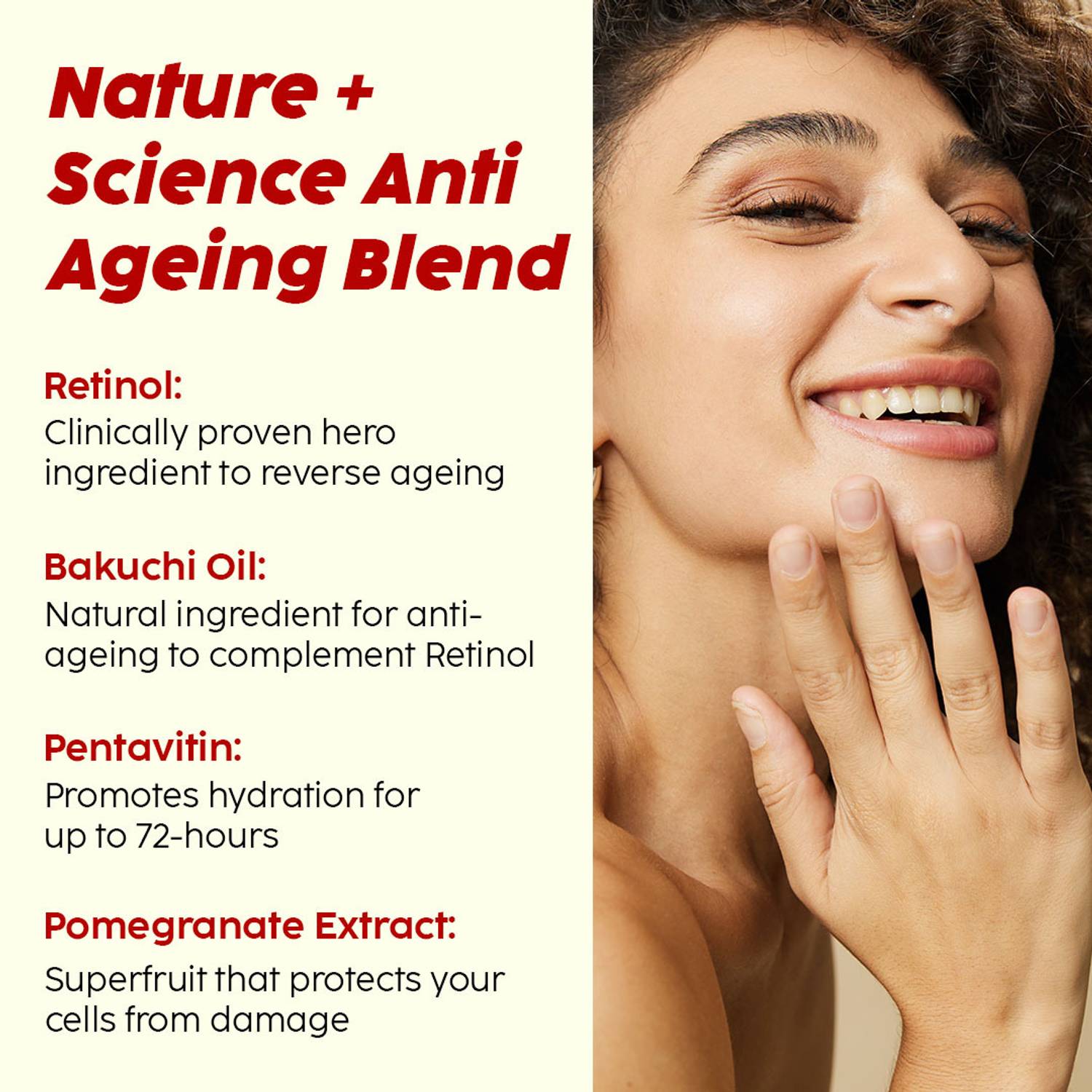 The Plant Fix Plix Pomegranate 0.6% Retinol & 0.2% Bakuchi Oil Face - Image 5