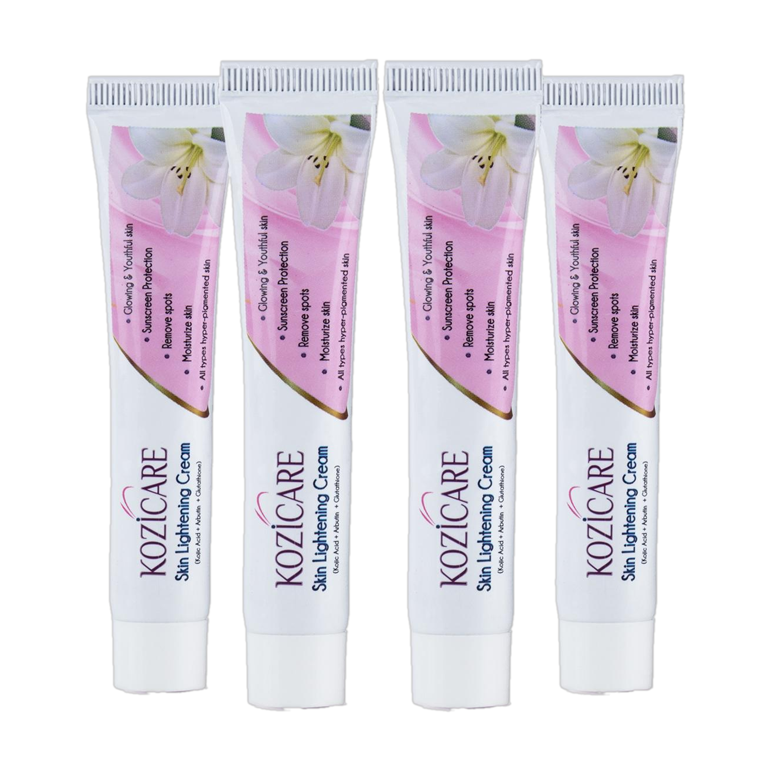 Kozicare Skin Lightening Cream 15gm (Pack of 4) - Image 1