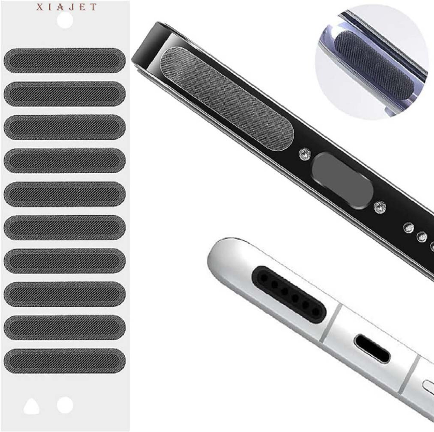 Image of Xiajet Mobile Speaker Protector USB Black Anti-dust Plug