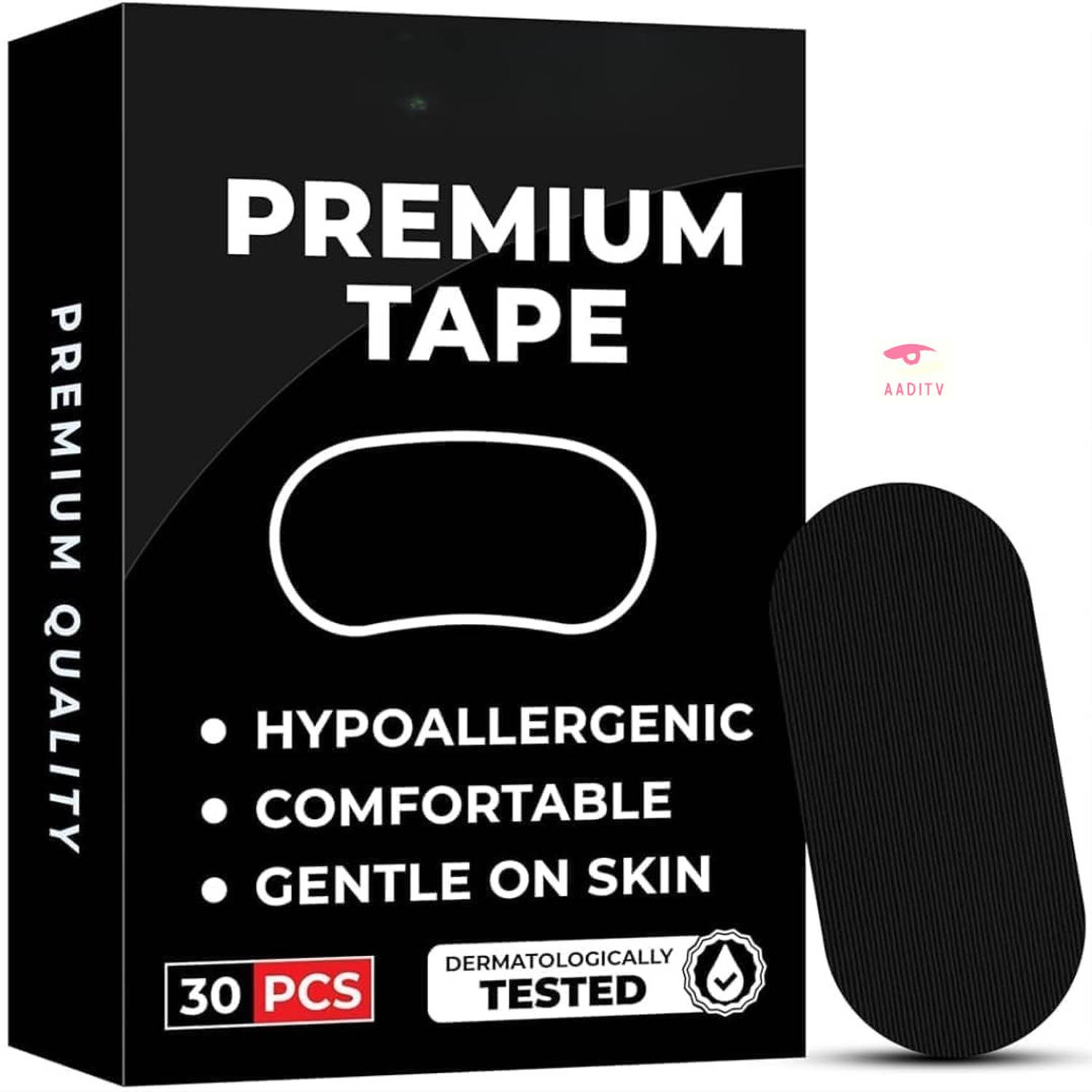 aaditv Mouth Tape for Sleeping Anti Snoring Strips for Deep Sleep and Easy Breathing Anti-snoring Device
