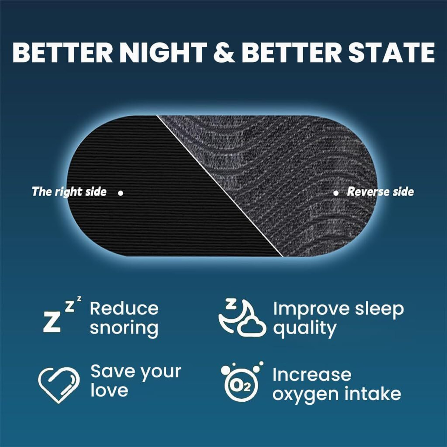 Image of SHINGALA Sleep Strips Mouth Tape for Sleeping Anti Snoring Nose Breathing Better Sleep Anti-snoring Device