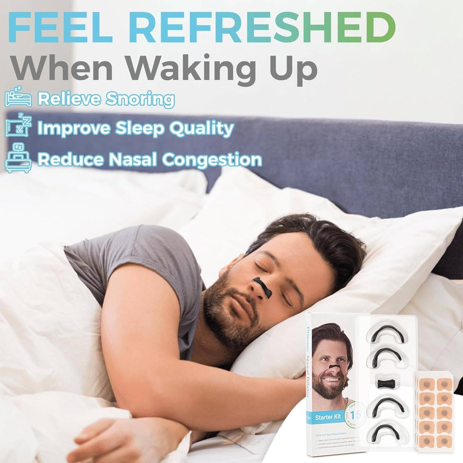 Amazheal Magnetic Nose Clip for Snoring Relief - Image 3
