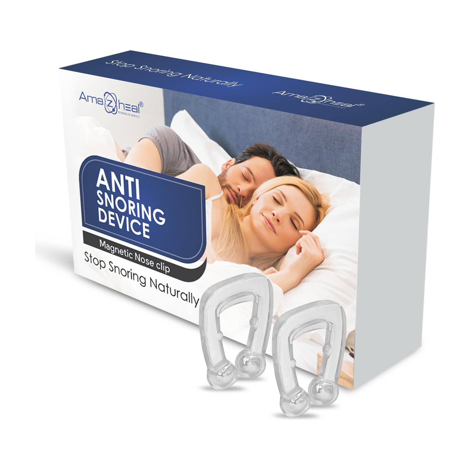 Amazheal Anti-Snoring-Clip-2 pec Anti-snoring Device