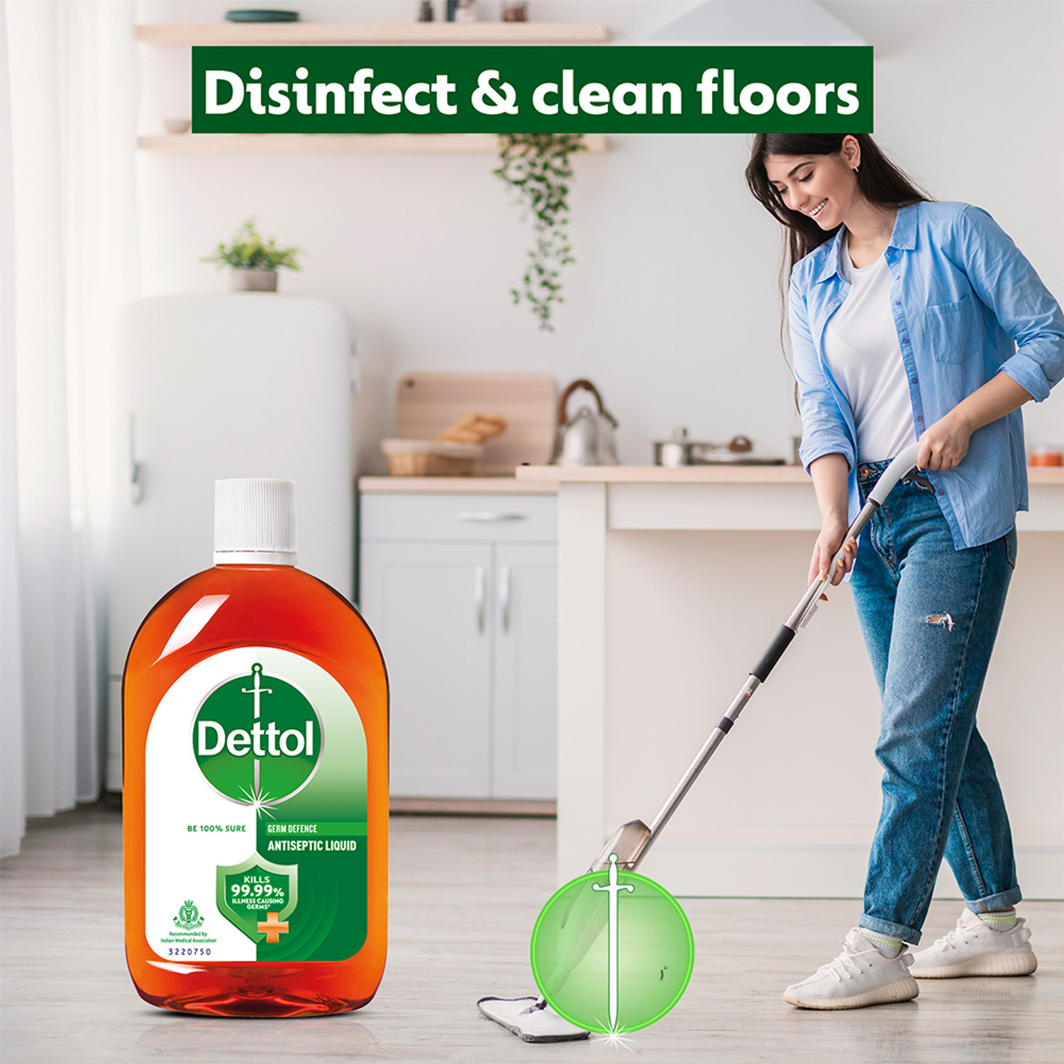 Image of Dettol Disinfectant for First Aid Surface Cleaning and Personal Hygiene Antiseptic Liquid