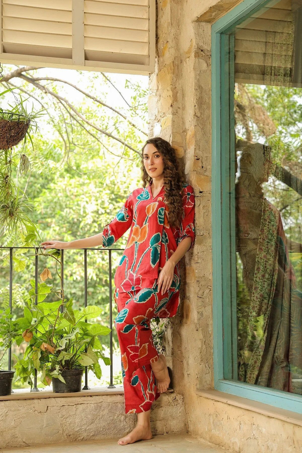 Image of Leriya Fashion Tunic Pant Co-ords Set