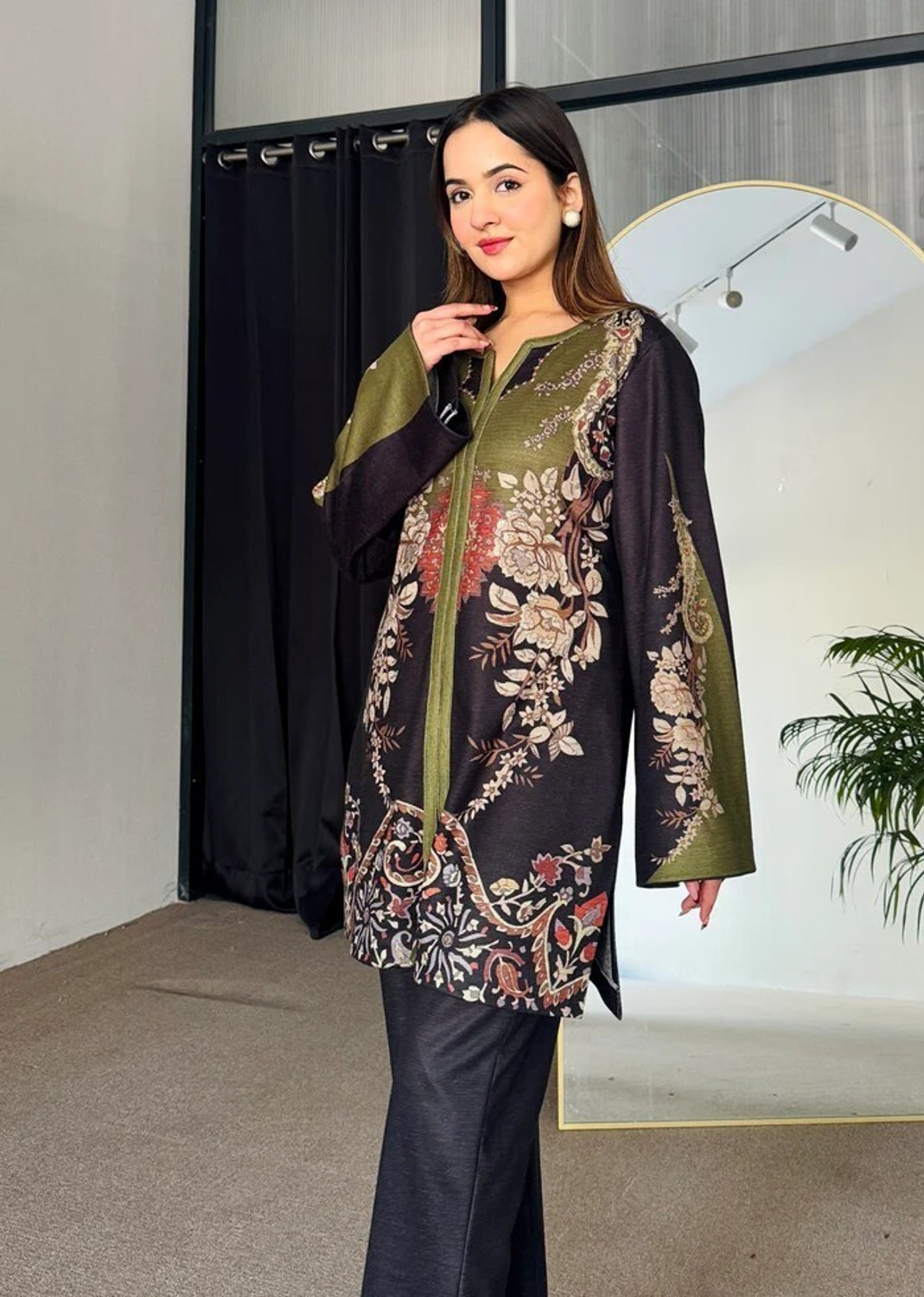 Image of HouseOfCommon Tunic Palazzos Co-ords Set